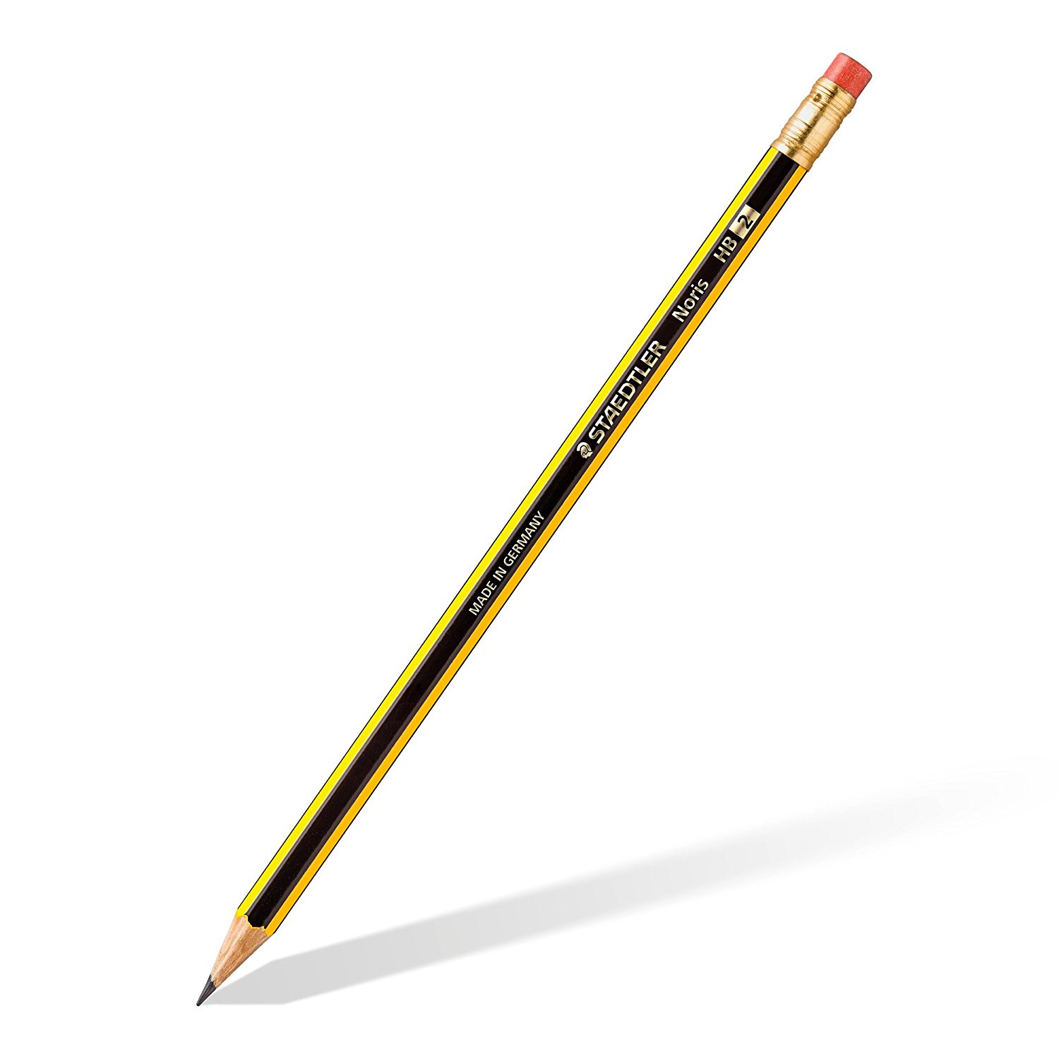 Amazon.com : Staedtler Noris 122-HB Pencils Rubber-tipped Box Of 12 ...