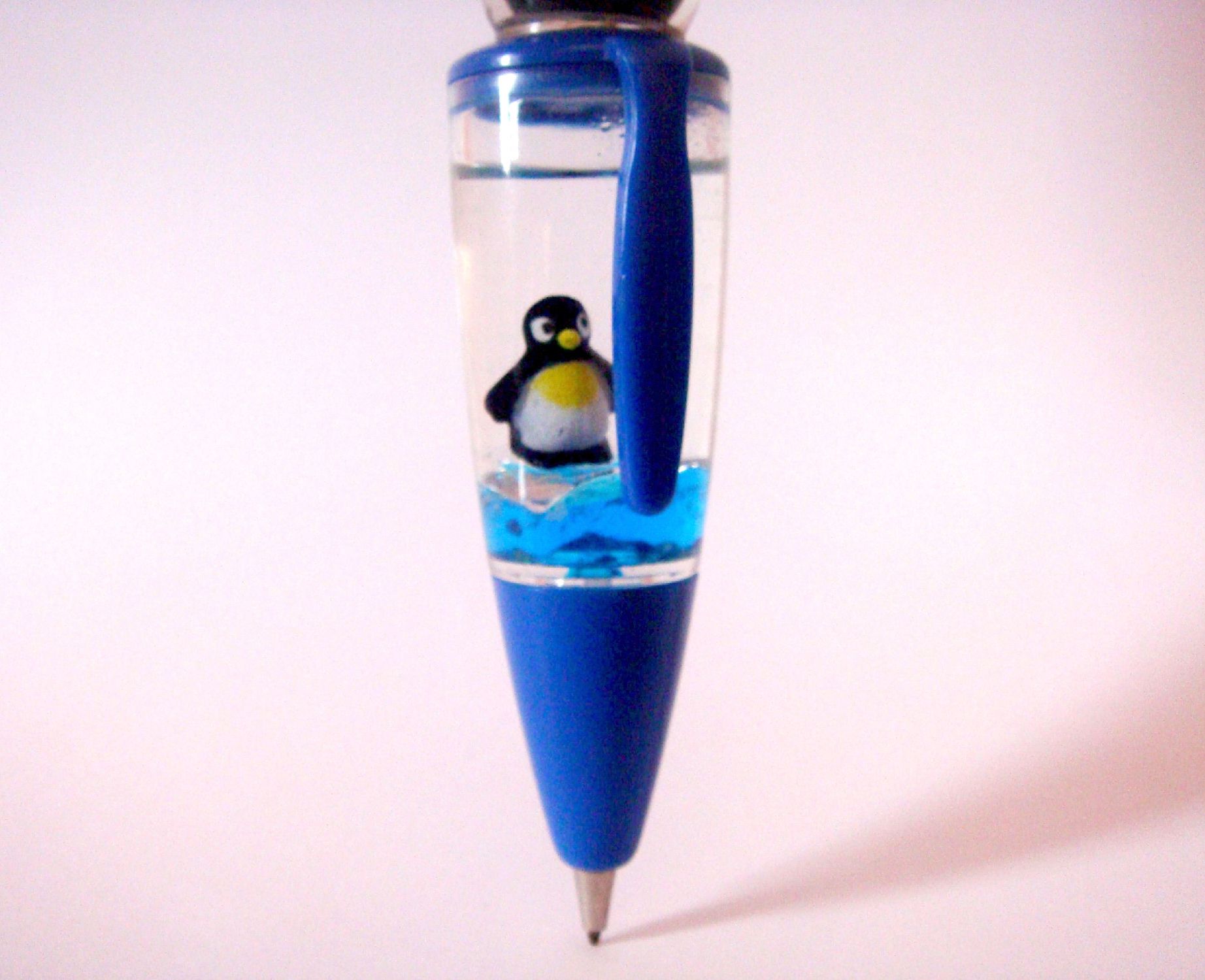 Penguin Blue Ball Pen, Ball, Blue, Ink, Object, HQ Photo