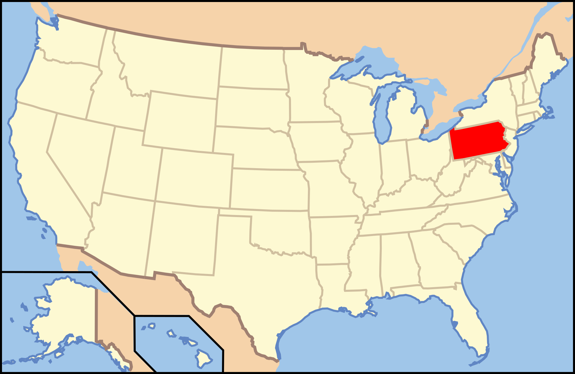 File:Map of USA PA.svg - Wikimedia Commons