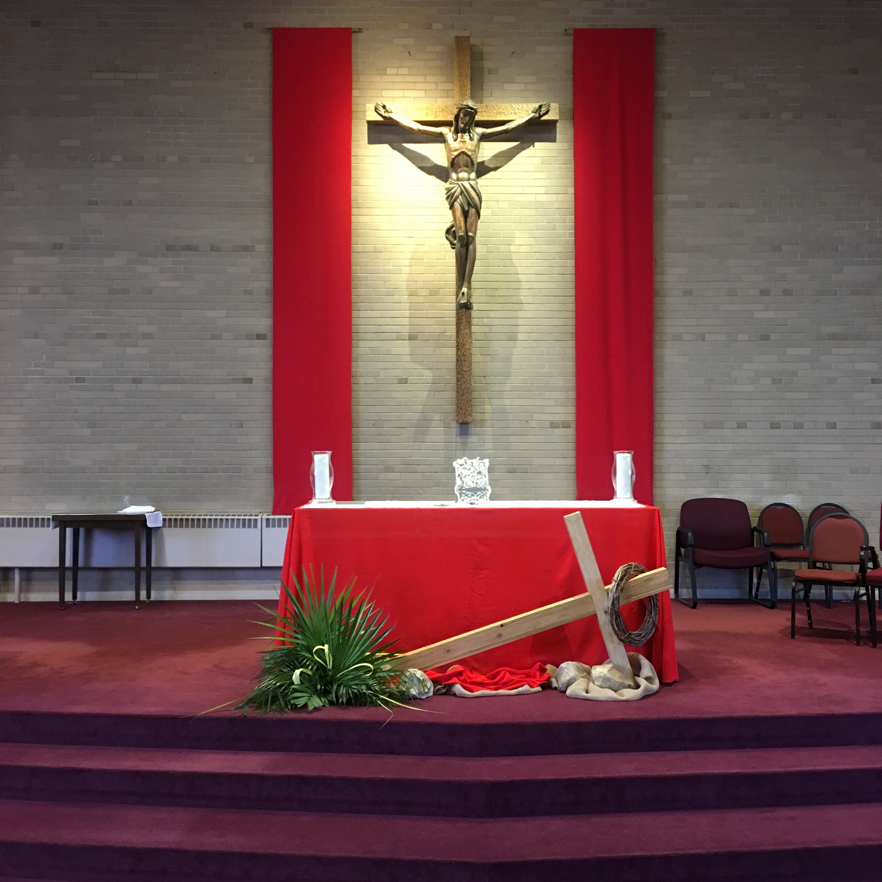 Pentecost Sunday environment at St. Peter Catholic Church in Madison ...