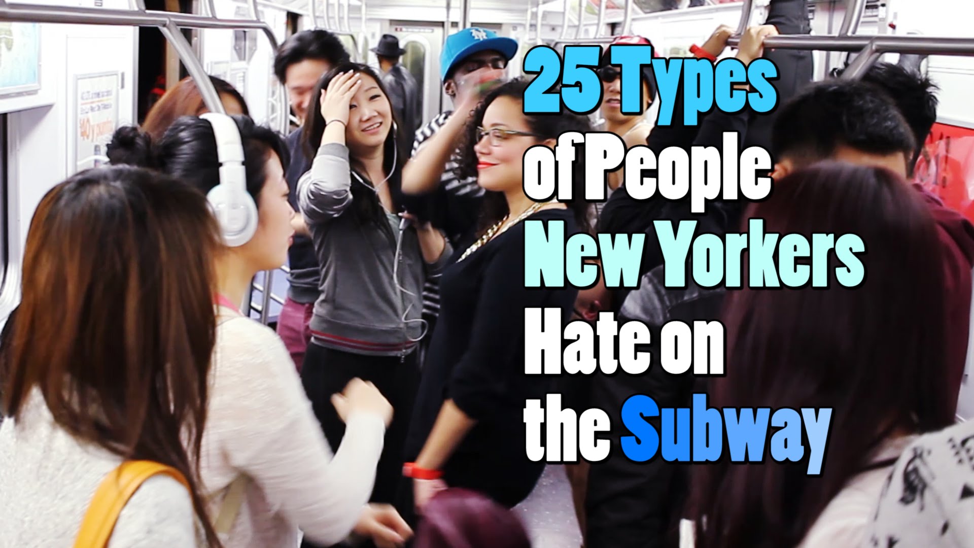 25 Types of People on the Subway - YouTube