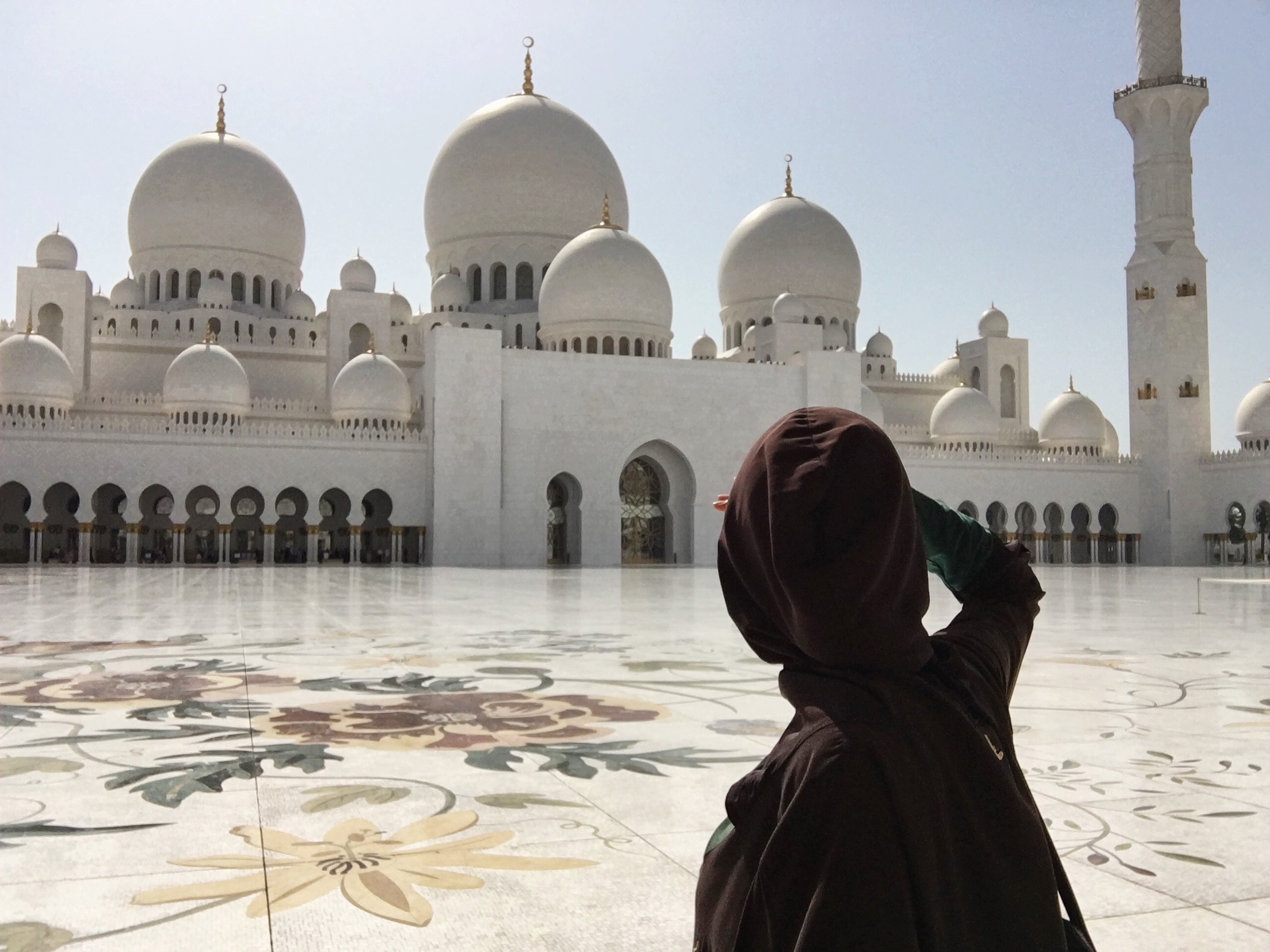 The Sheikh Zayed Grand Mosque in Abu Dhabi - A Friend Afar