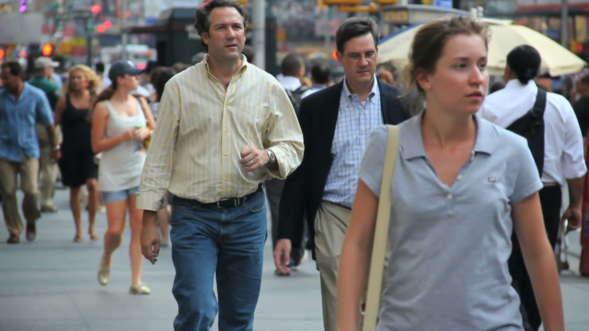 People Walking in NYC 3 Stock Video Footage - Videoblocks