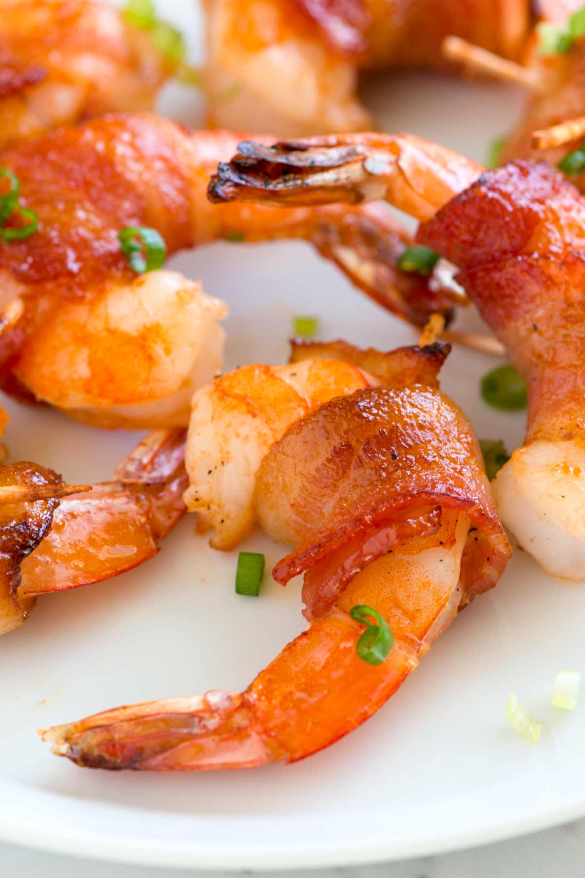 Spicy Maple Bacon Wrapped Shrimp Recipe