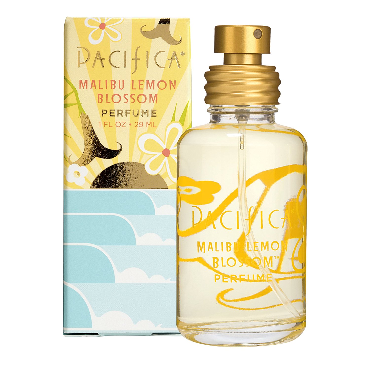 Amazon.com : Pacifica Beauty Malibu Lemon Blossom Spray Perfume, 1 ...