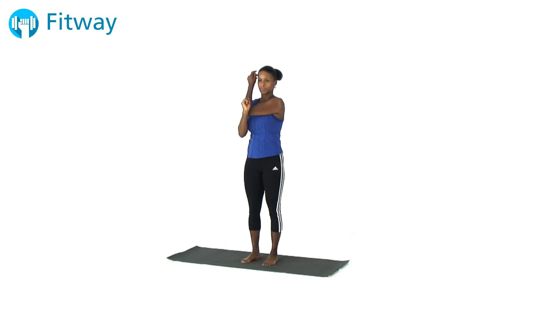 How To Do: Deltoids - Standing Cross Body Arms Cross | Stretch ...