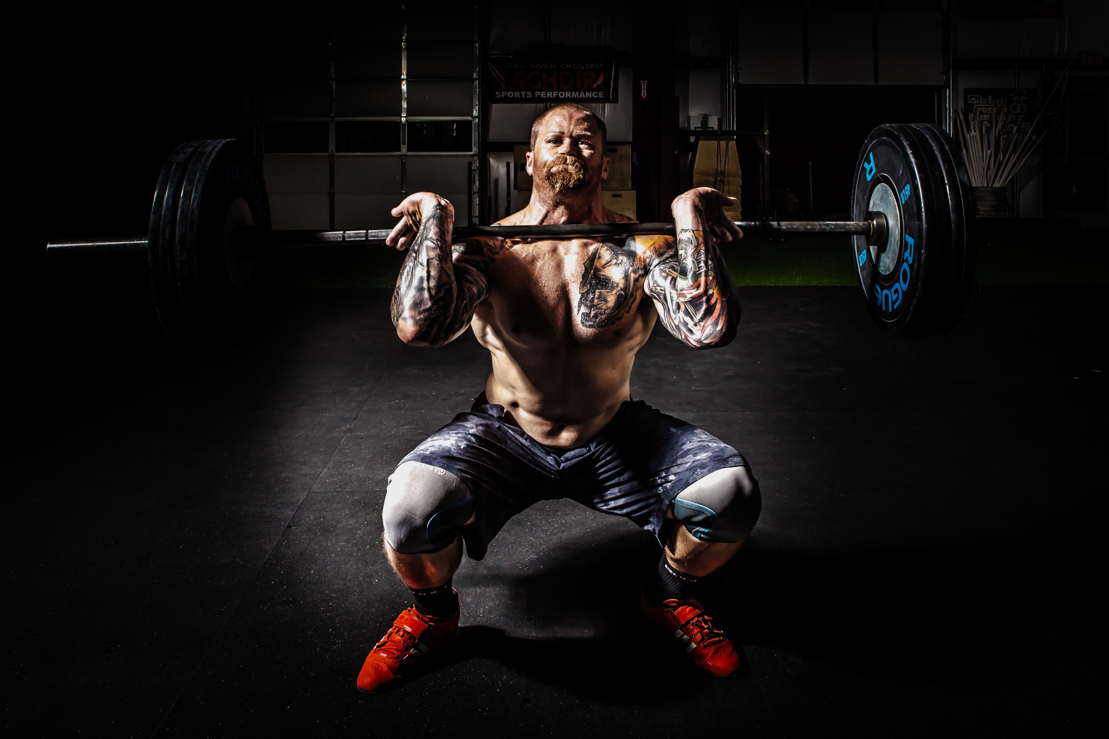 Person Holding Barbell · Free Stock Photo