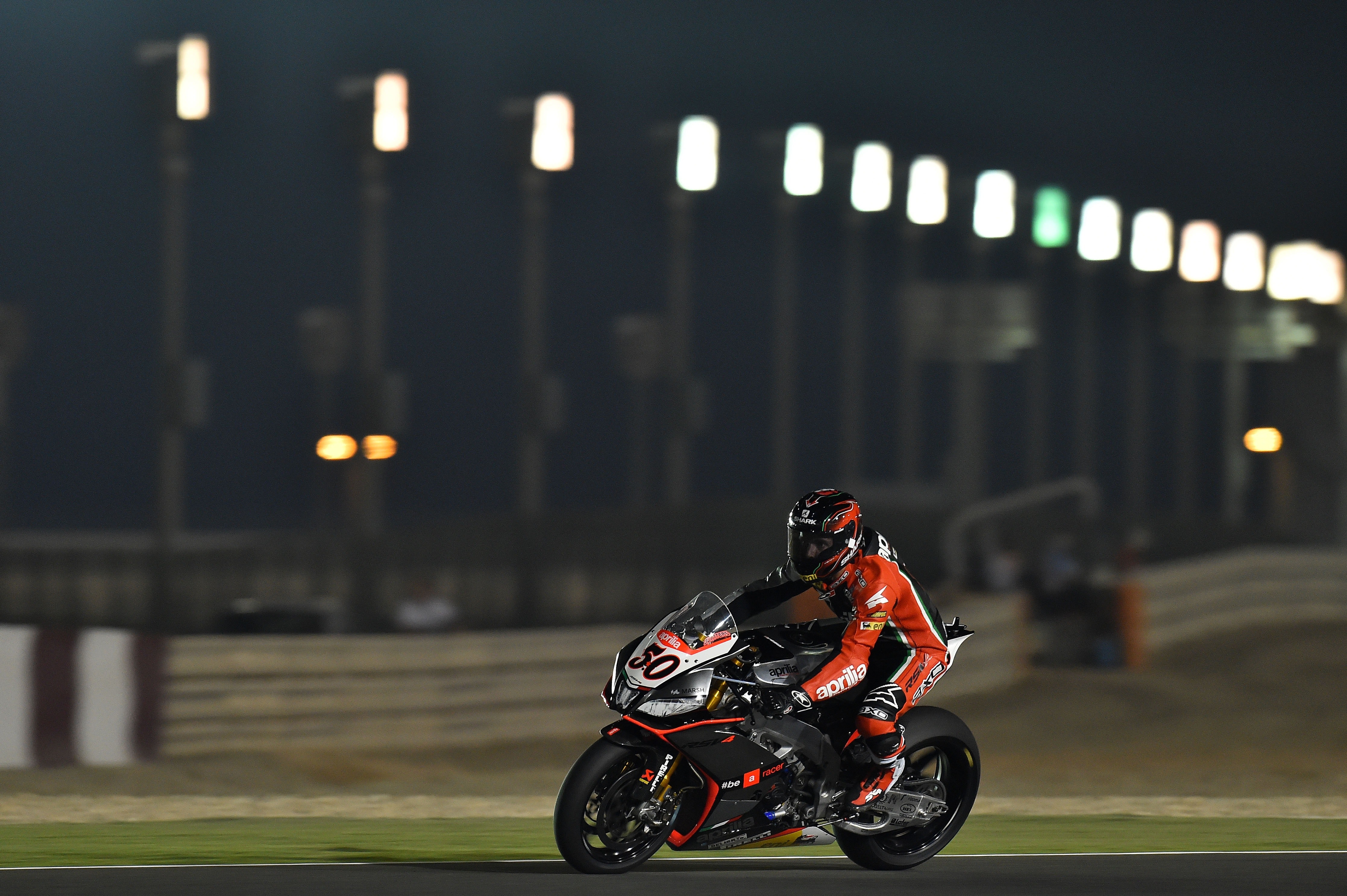 Person Riding Super Bike during Night Race, Action, Night time, Vehicle, Track, HQ Photo