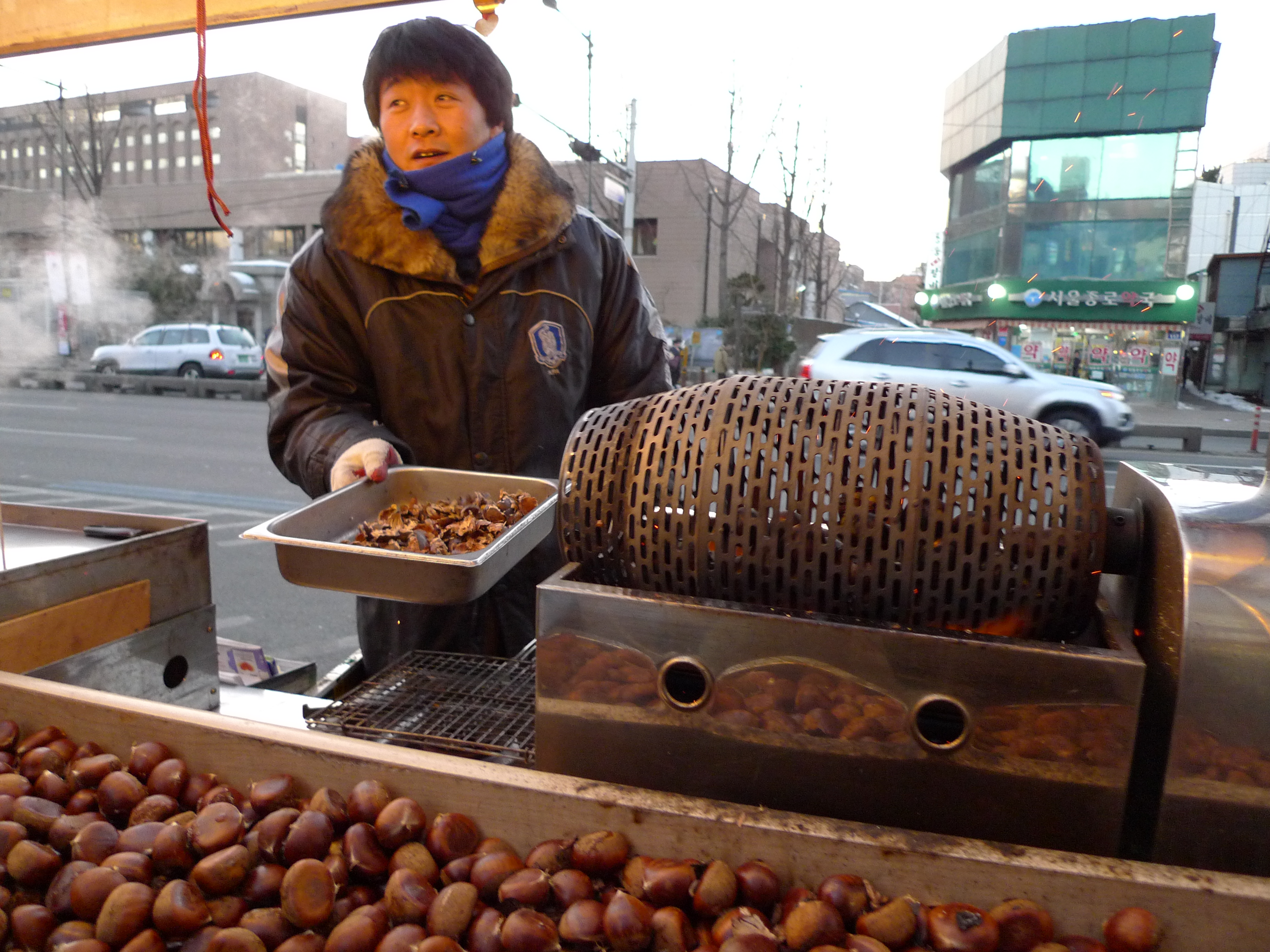 Roasted Chestnuts: A Korean Winter Treat | Michael Rhee
