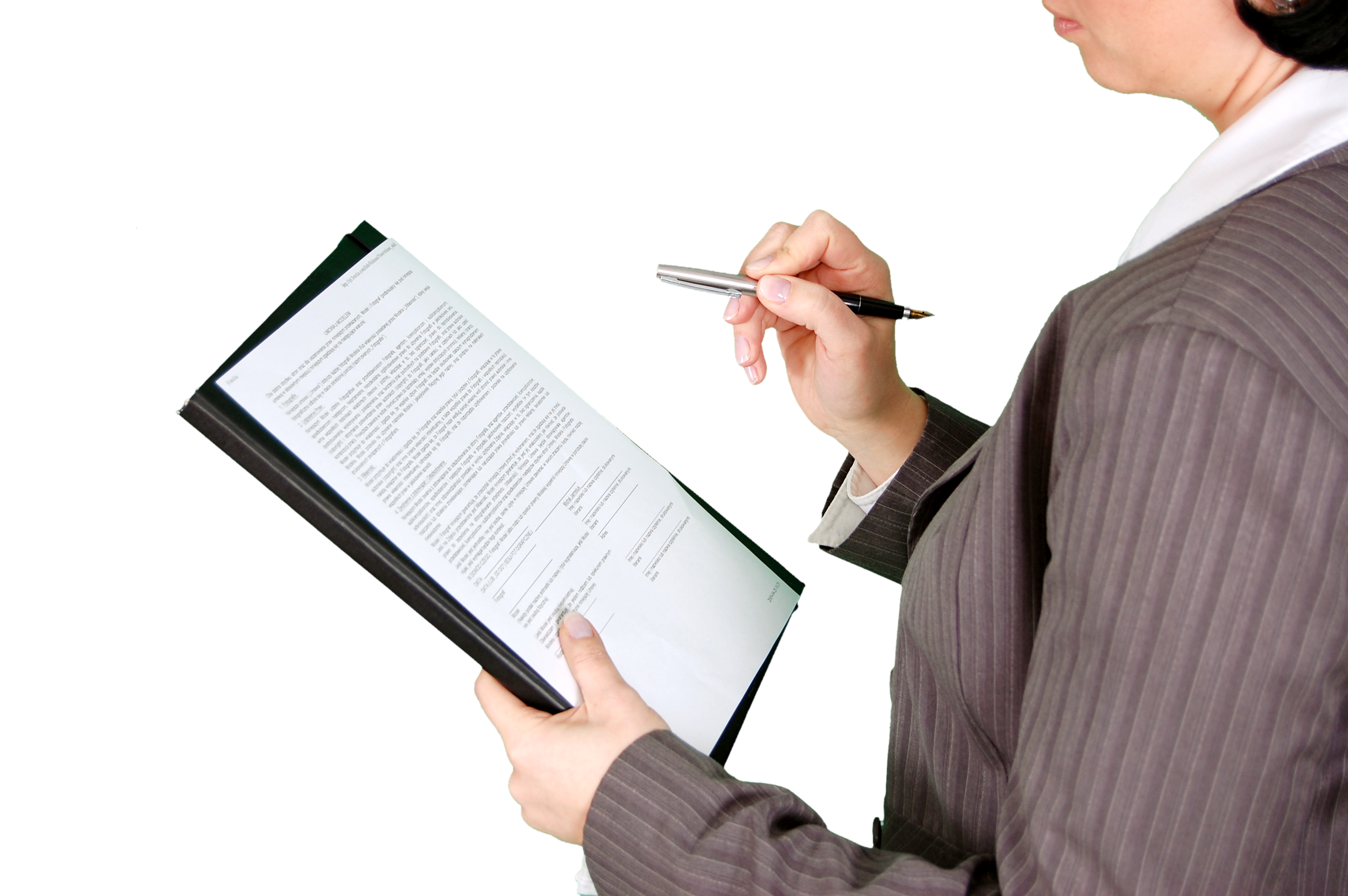 Person Wearing Grey Dress Shirt Holding Black Push Pen, Business, Businesswoman, Career, Contract, HQ Photo