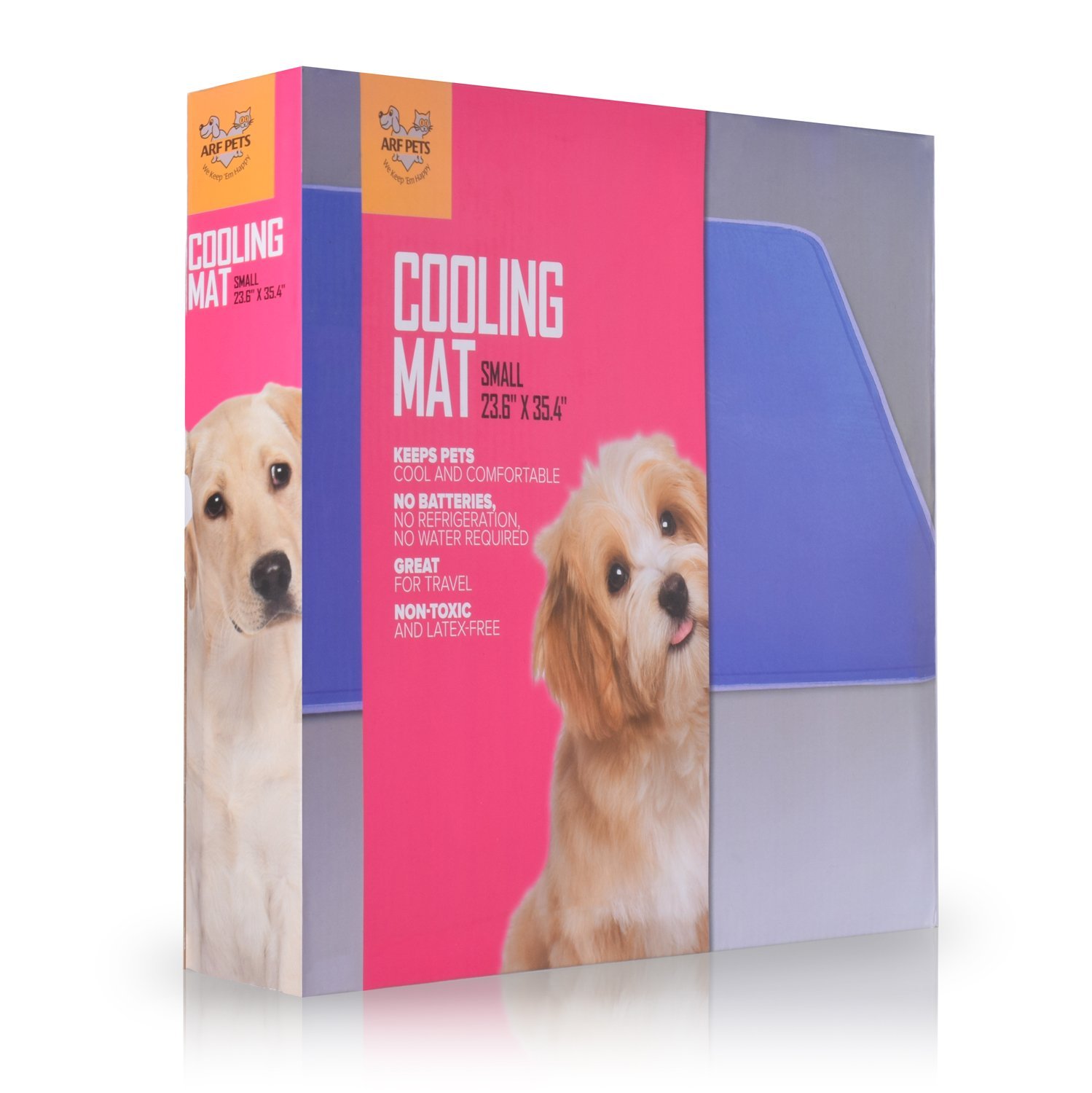 Amazon.com: Pet Dog Self Cooling Mat Pad for Kennels, Crates and ...