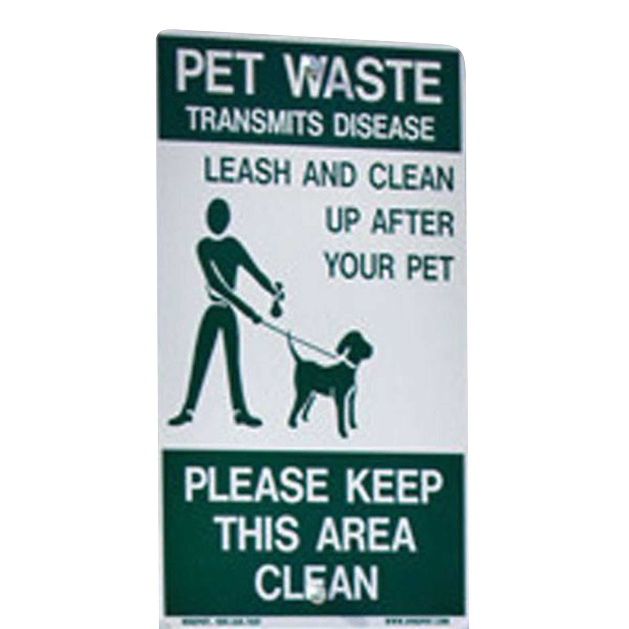 On Leash Pet Sign / Leash And Clean Up After Your Dog | All About ...