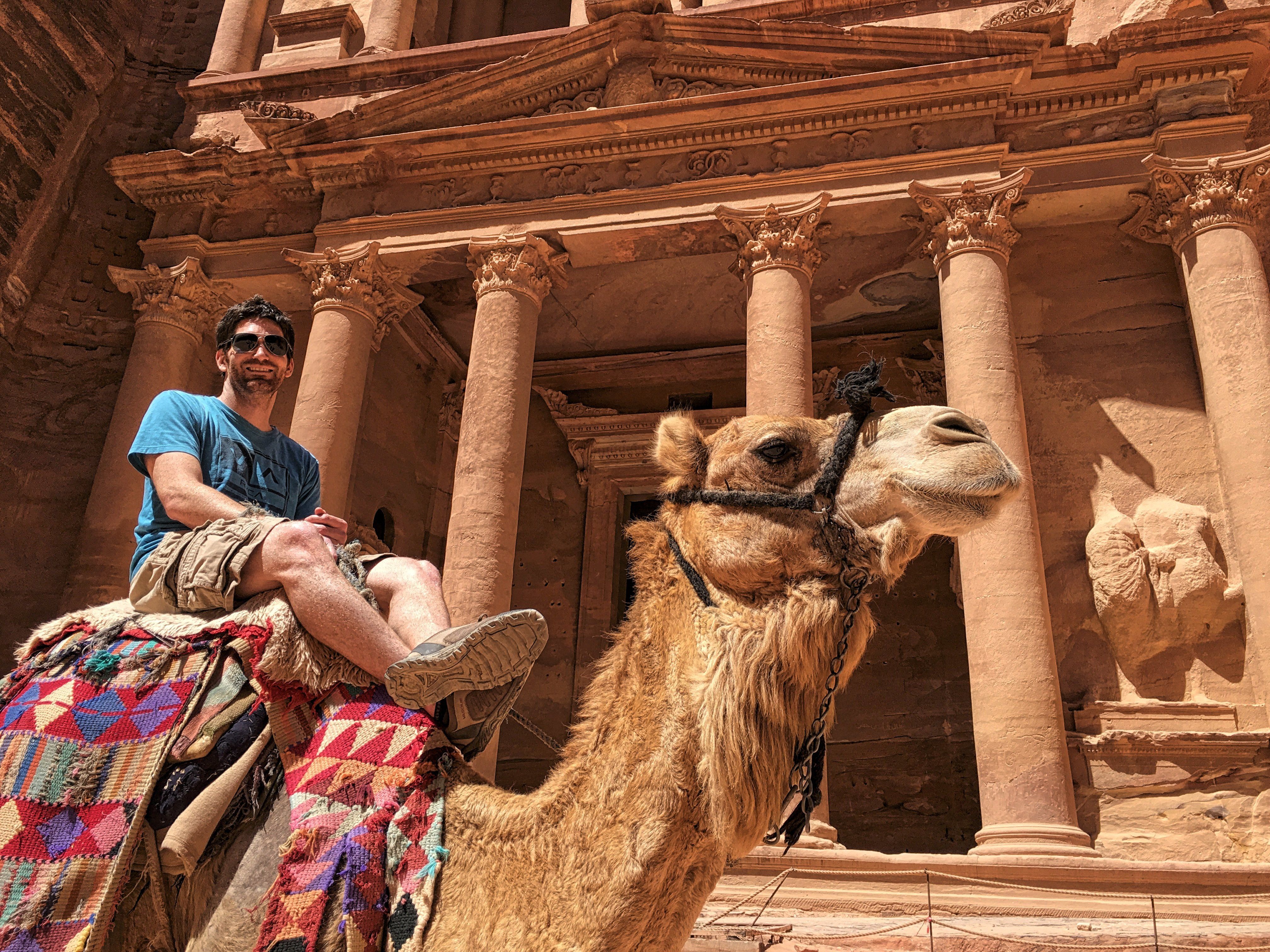Me and my camel at Petra, Jordan. -Visit http://myvacation.com ...