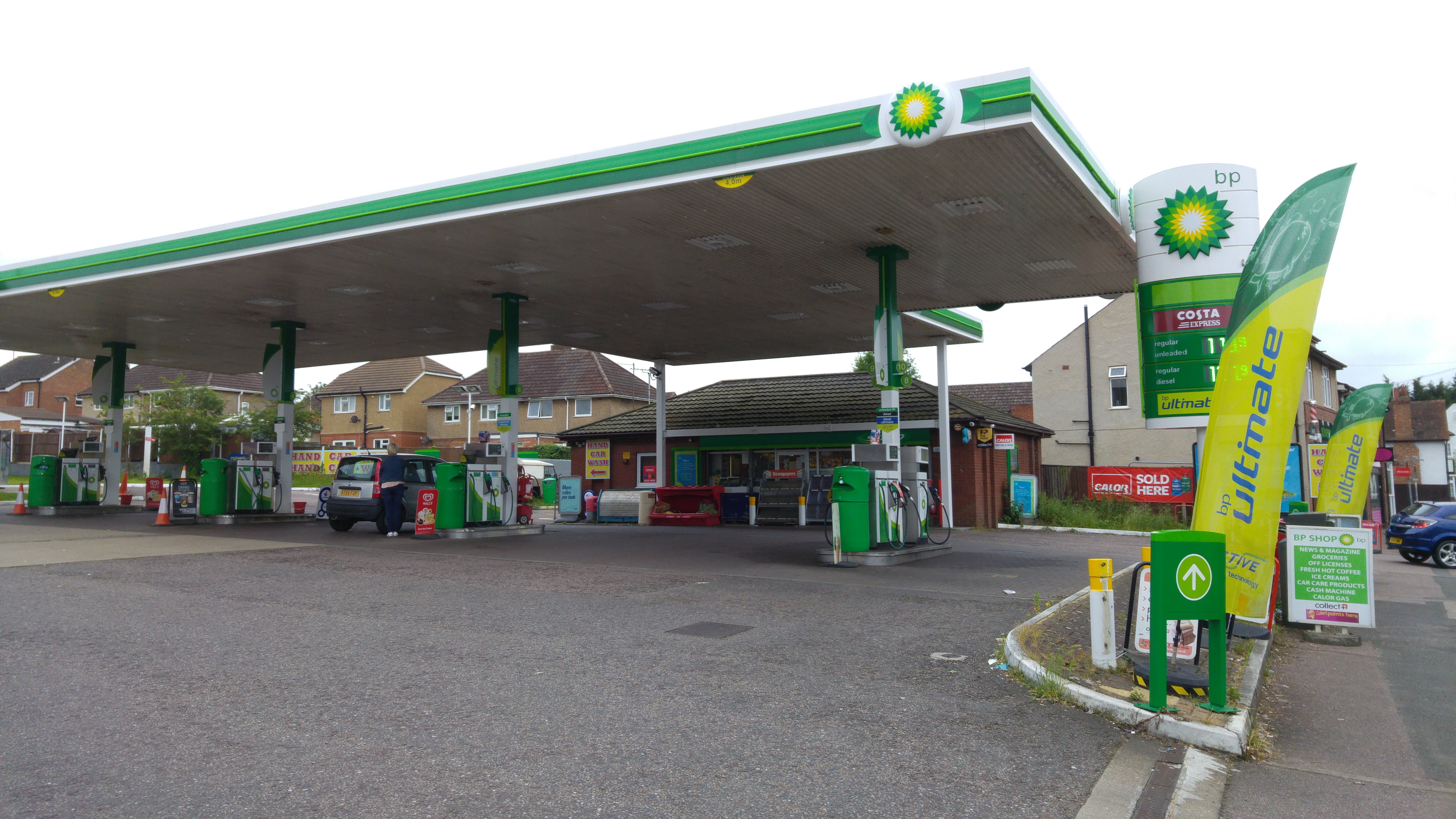 BP Petrol Station (Kempston), Bedford Travel Directory | travelplugged