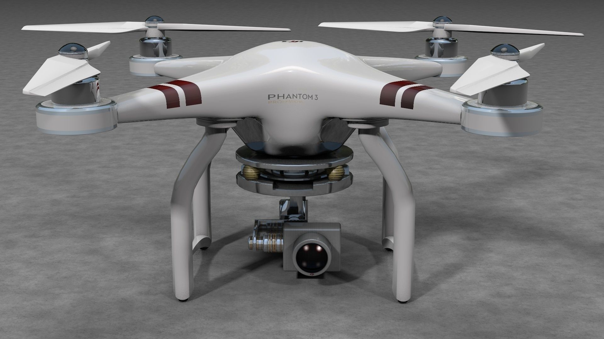 3D model DJI Phantom 3 Drone | CGTrader