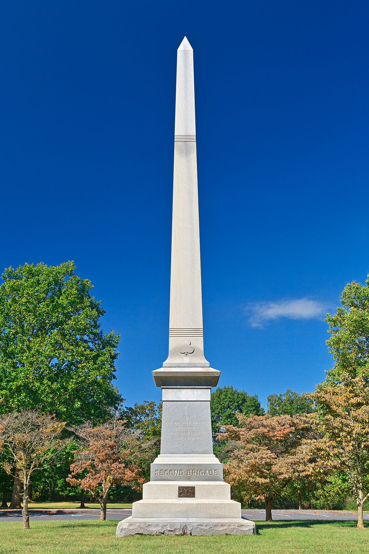 Philadelphia second brigade monument - hdr photo