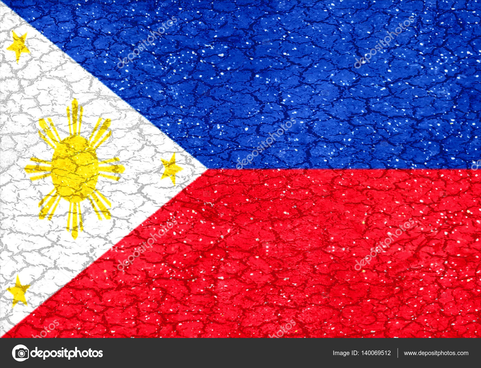 Philippines Grunge Flag — Stock Photo © DanFLCreativo #140069512