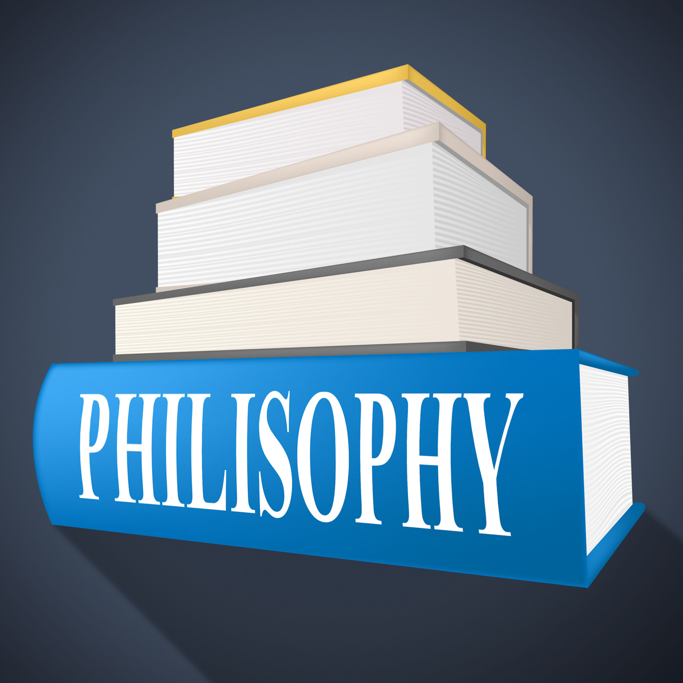 Philosophy book shows non-fiction morality and reasoning photo