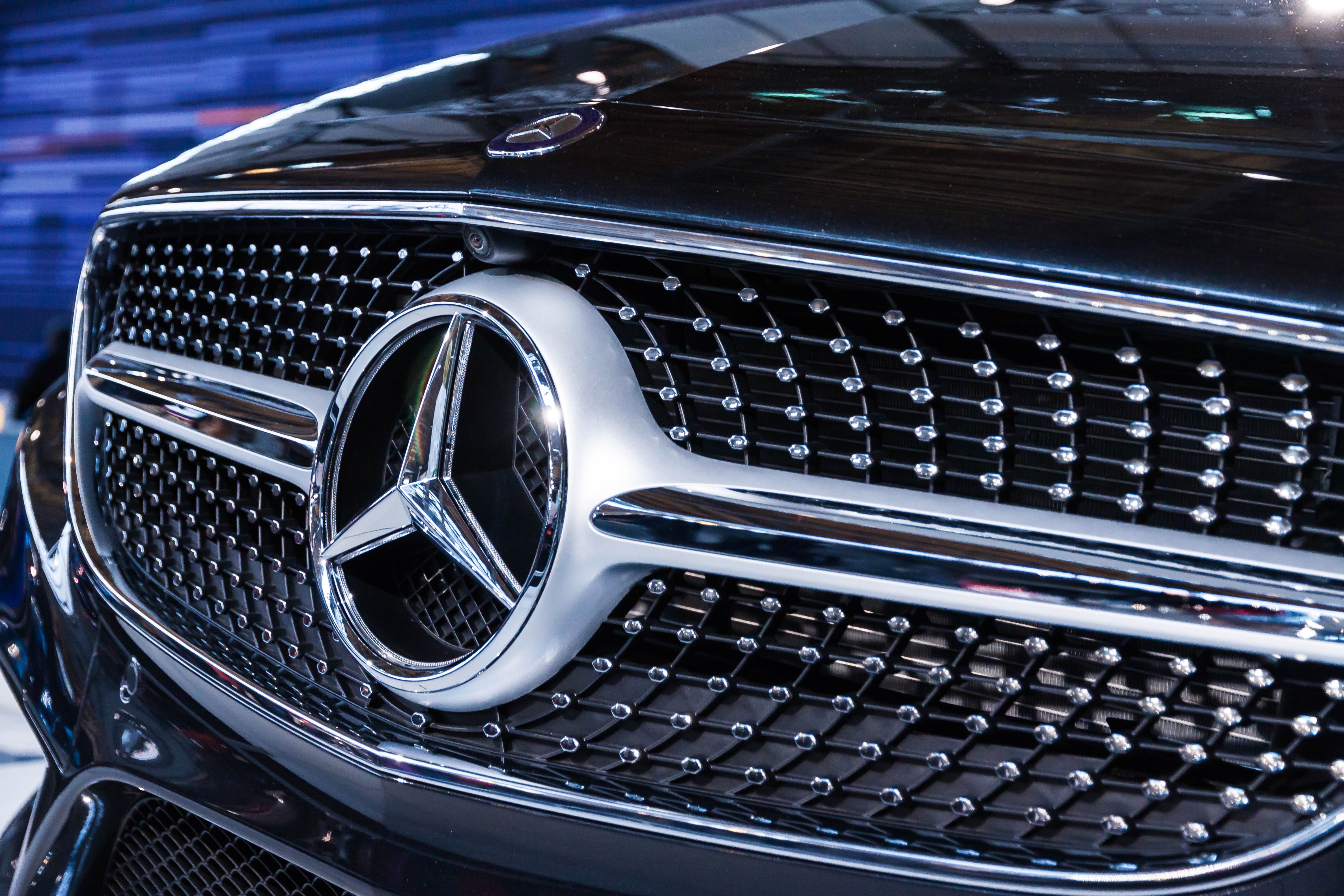 Photo of Mercedes-benz Grille, Modern, Wheel, Vehicle, Transportation system, HQ Photo