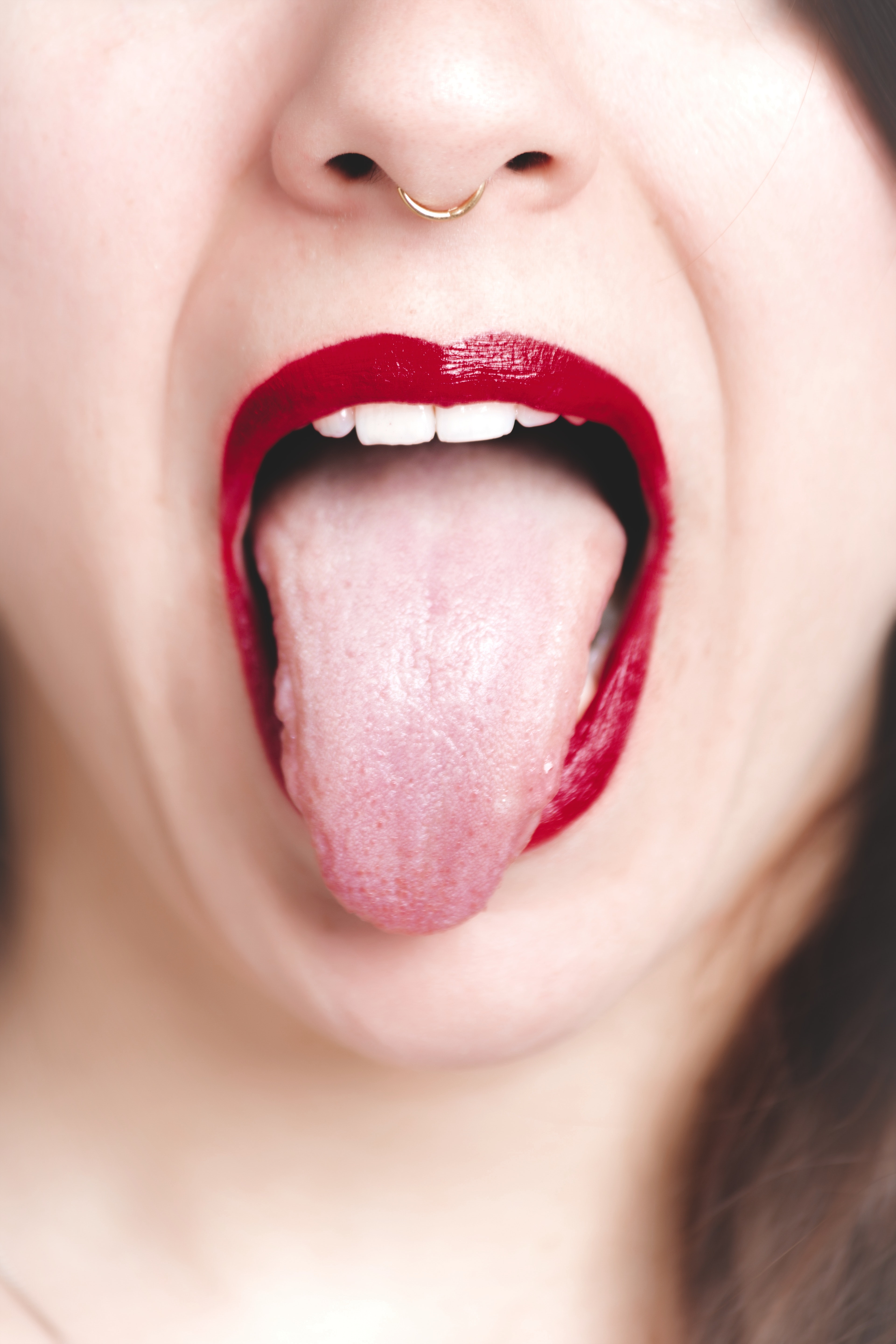 Free Photo Photo Of Woman Showing Her Tongue Adult Mouth Tongue Free Download Jooinn