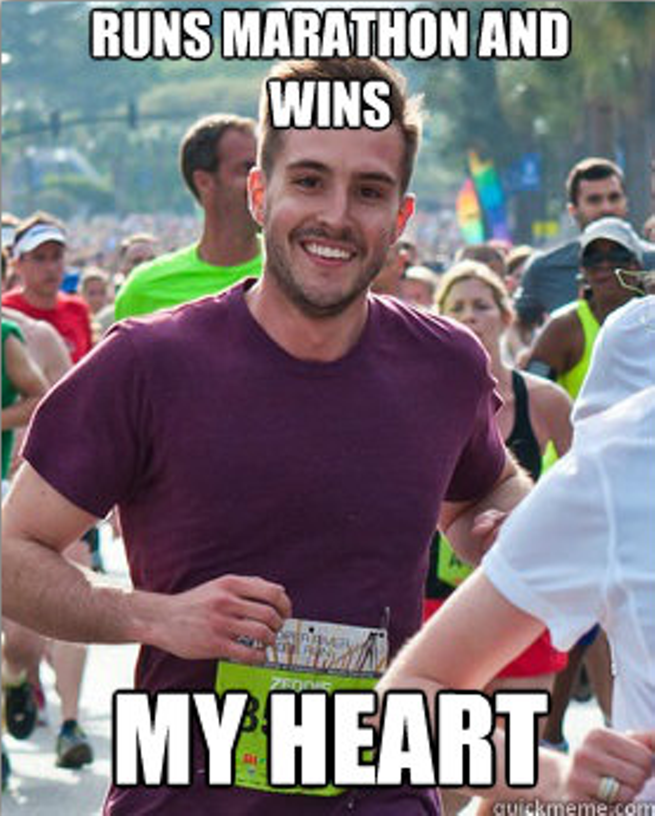 Got questions for the ridiculously photogenic bridge runner ...