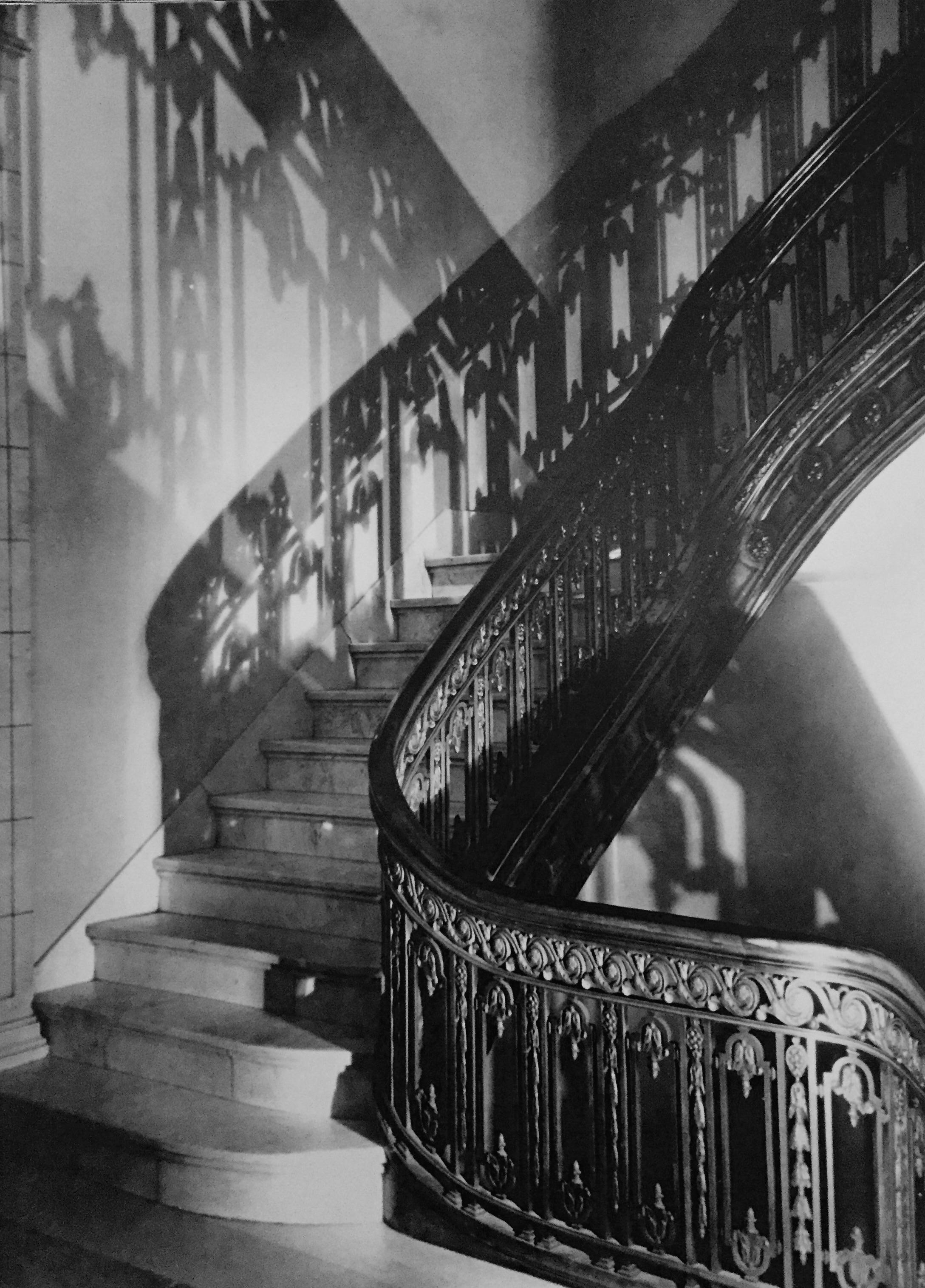 Stairs, Cleveland Trust, 1929 / Photograph by Margaret Bourke-White ...