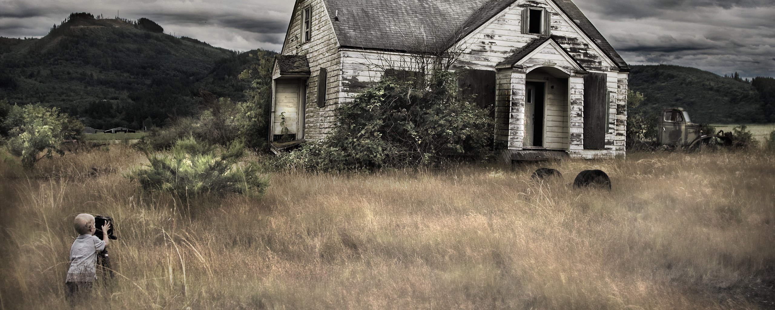 old, houses, photographers, HDR photography, photo manipulation ...