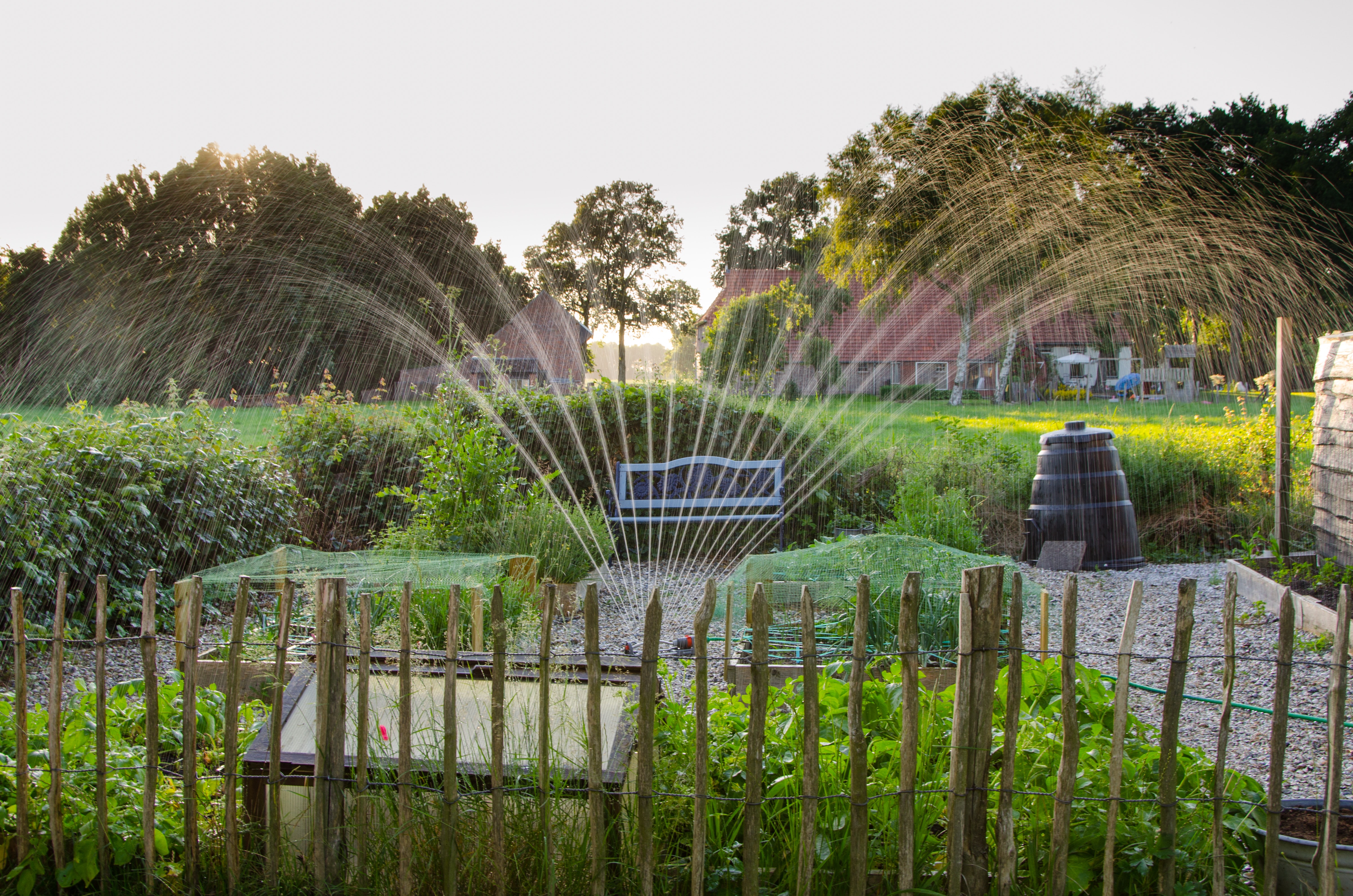 Photography of Outdoor Water Fountain, Agriculture, Irrigate, Watering, Water, HQ Photo
