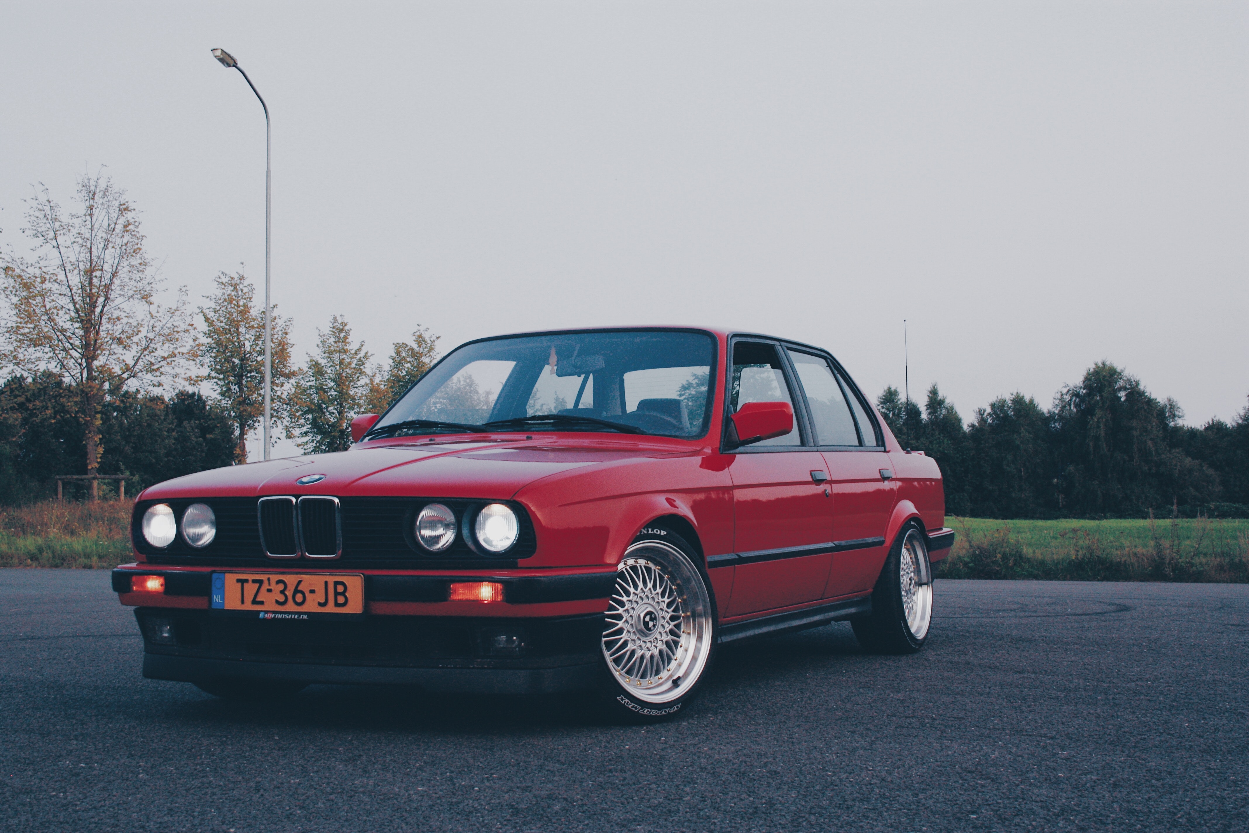 Photography of Red BMW On Asphalt Road, Alloy rim, Mags, Windows, Wheels, HQ Photo