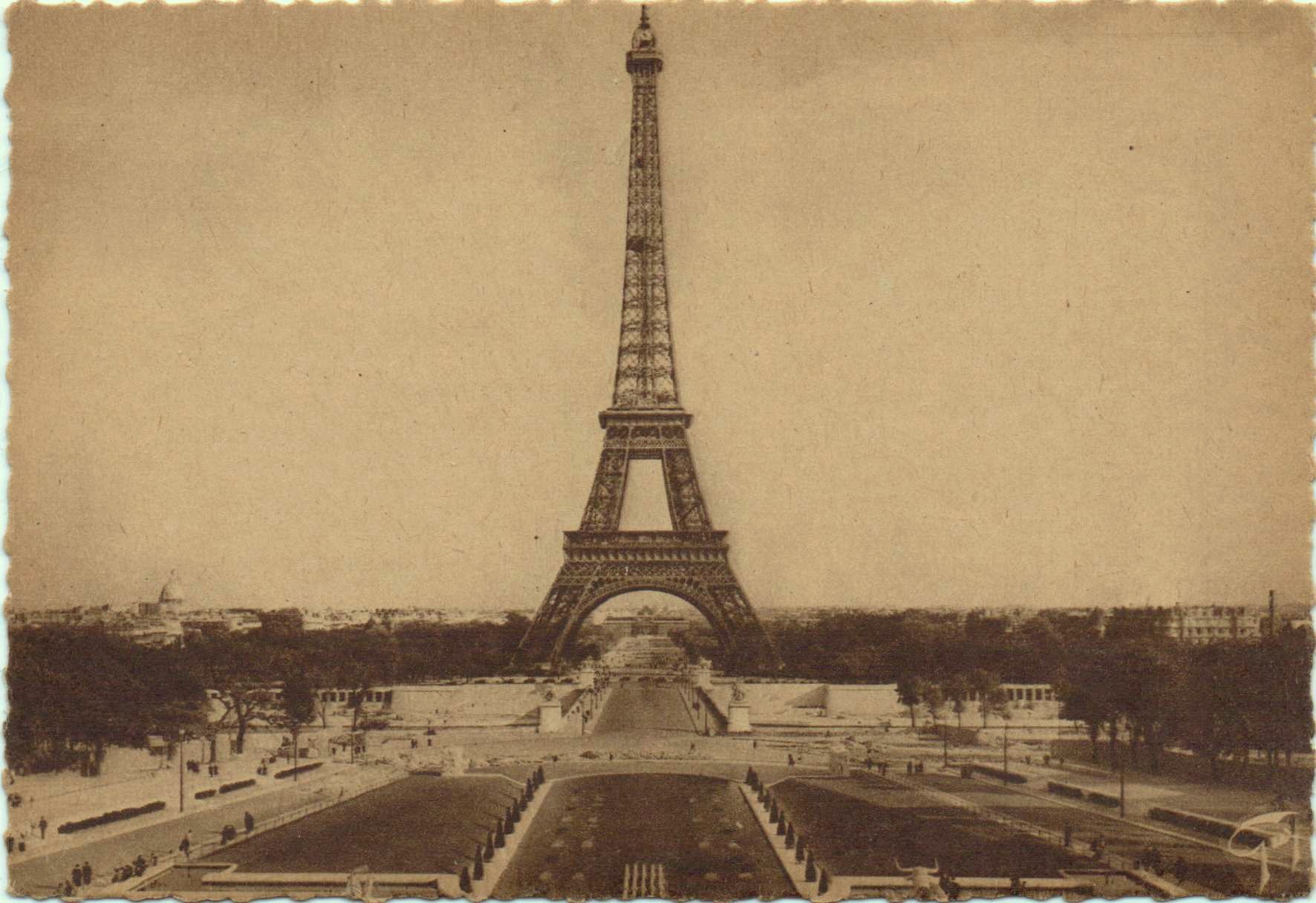 Very old photo of the Eiffel Tower wallpapers and images ...