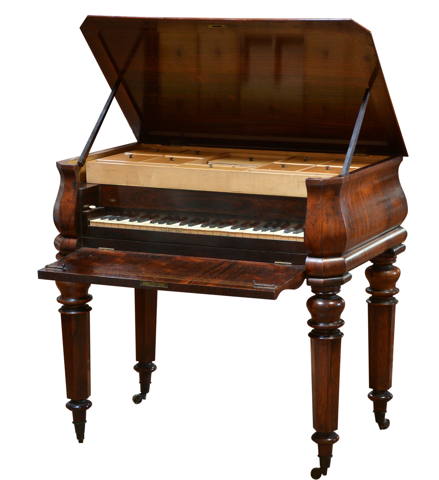 Sewing Table Piano, Anonymous, ca. 1840 - Period Piano Company