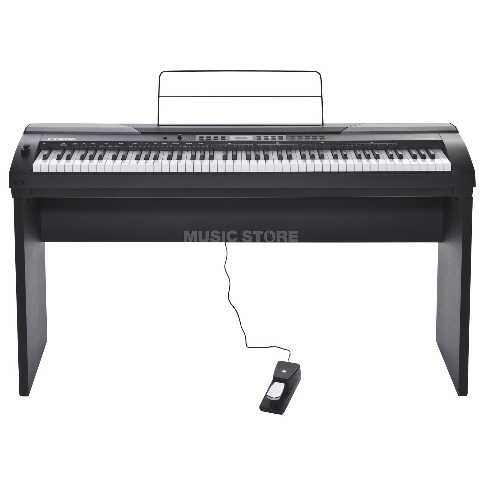 Fame DP-4000 BK Digital-Piano Set incl. Stand