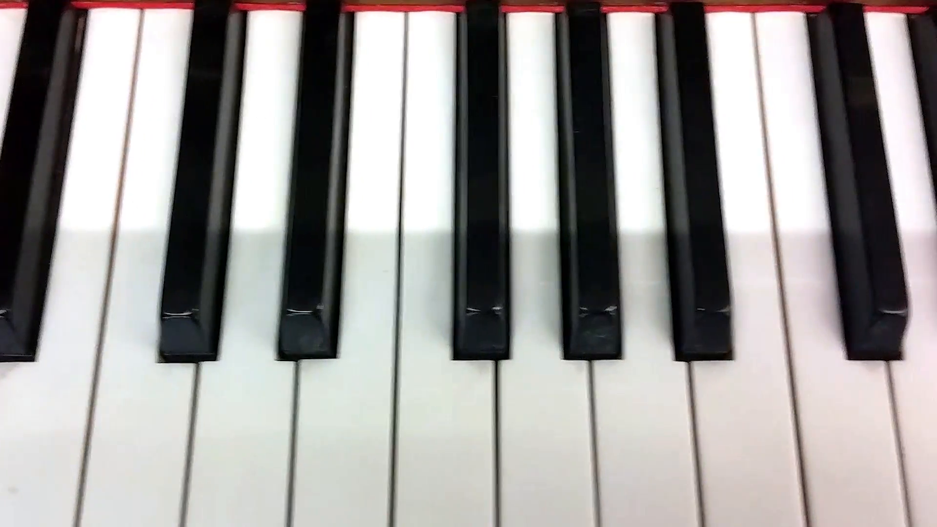 Closeup on piano keys Stock Video Footage - VideoBlocks