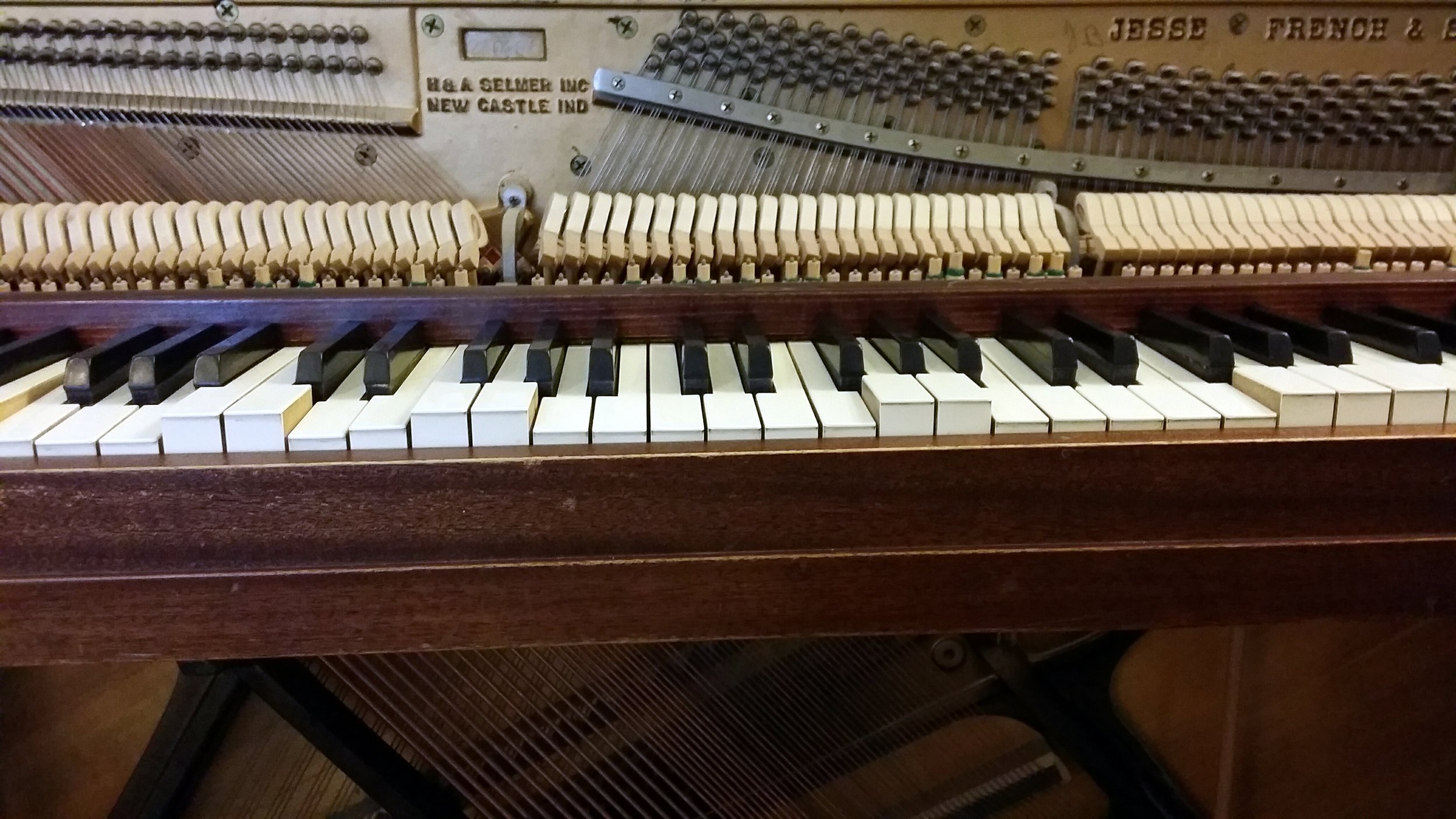 Sunken Piano Keys — Fine Tuning