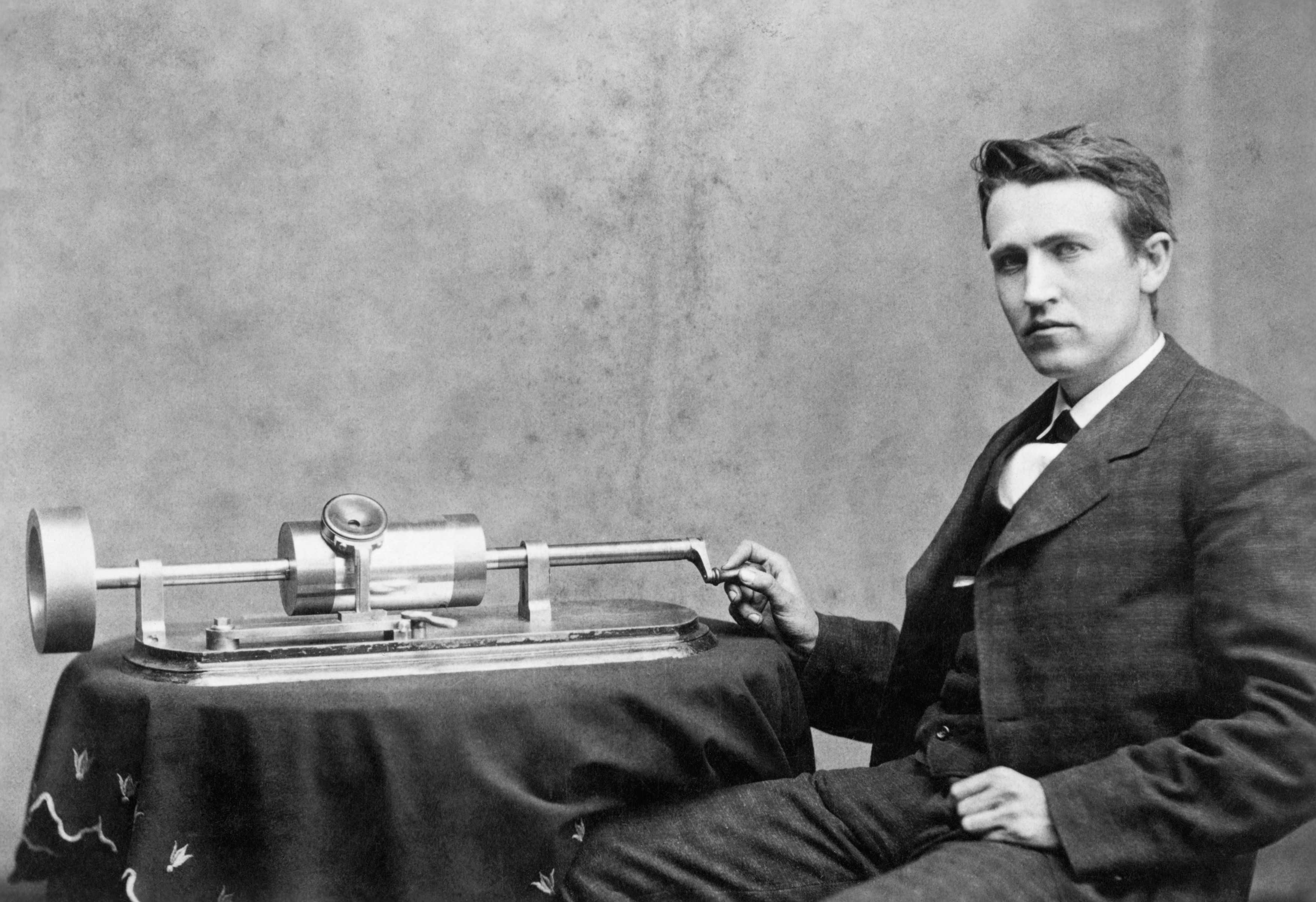Изобретение начала 19 века. Фонограф Томаса Эдисона. Фонограф Эдисона 19 век.