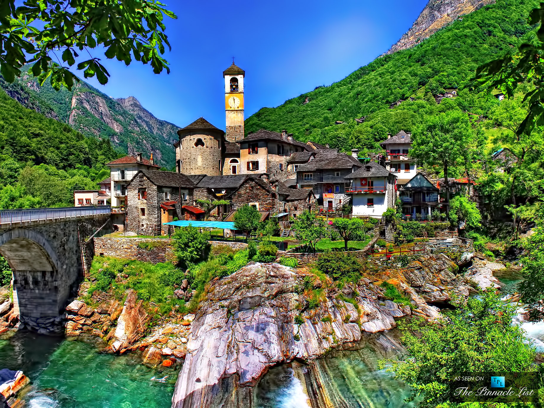 The Romantic Natural Beauty of the Picturesque Village of Lavertezzo ...