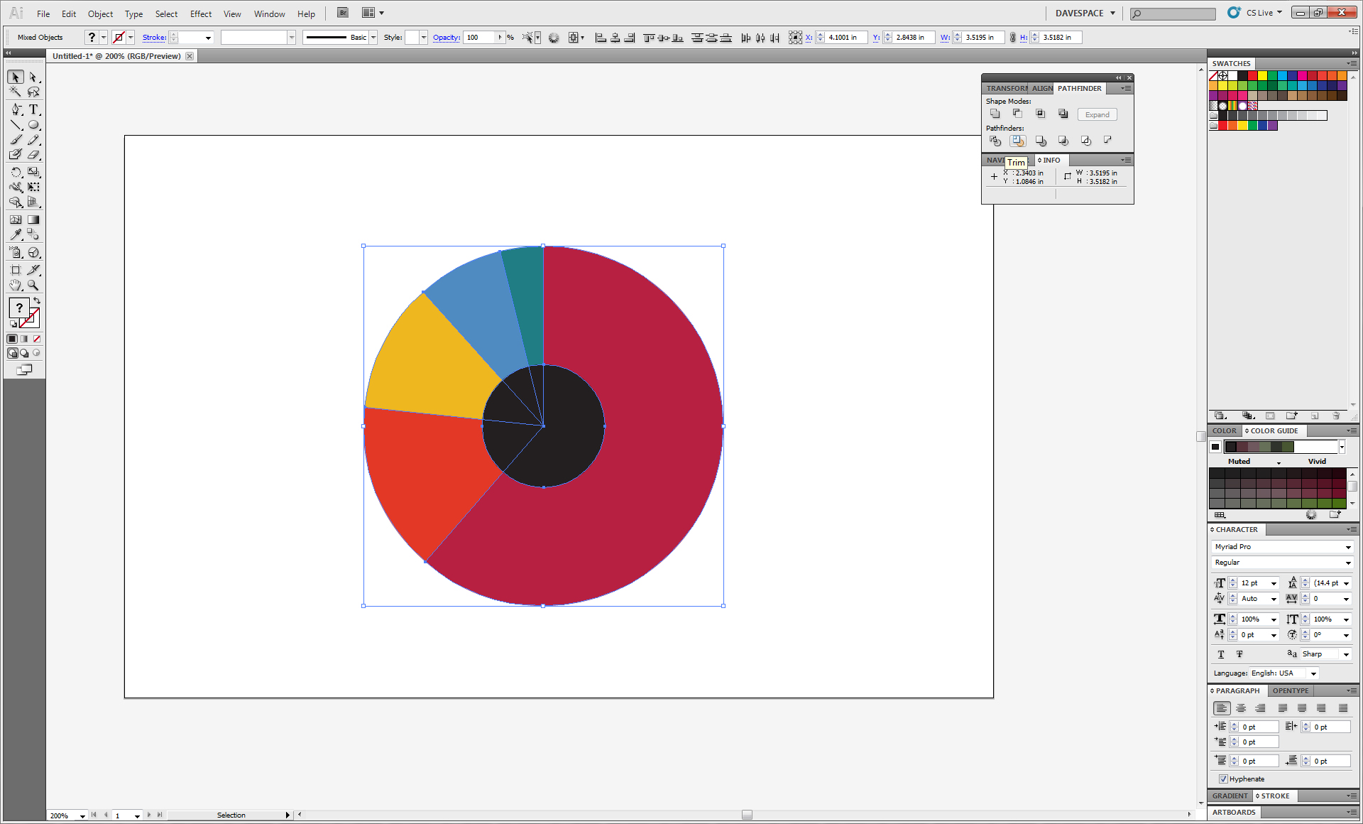 Create a 3D Pie Chart Using Adobe Illustrator | Digital Tap