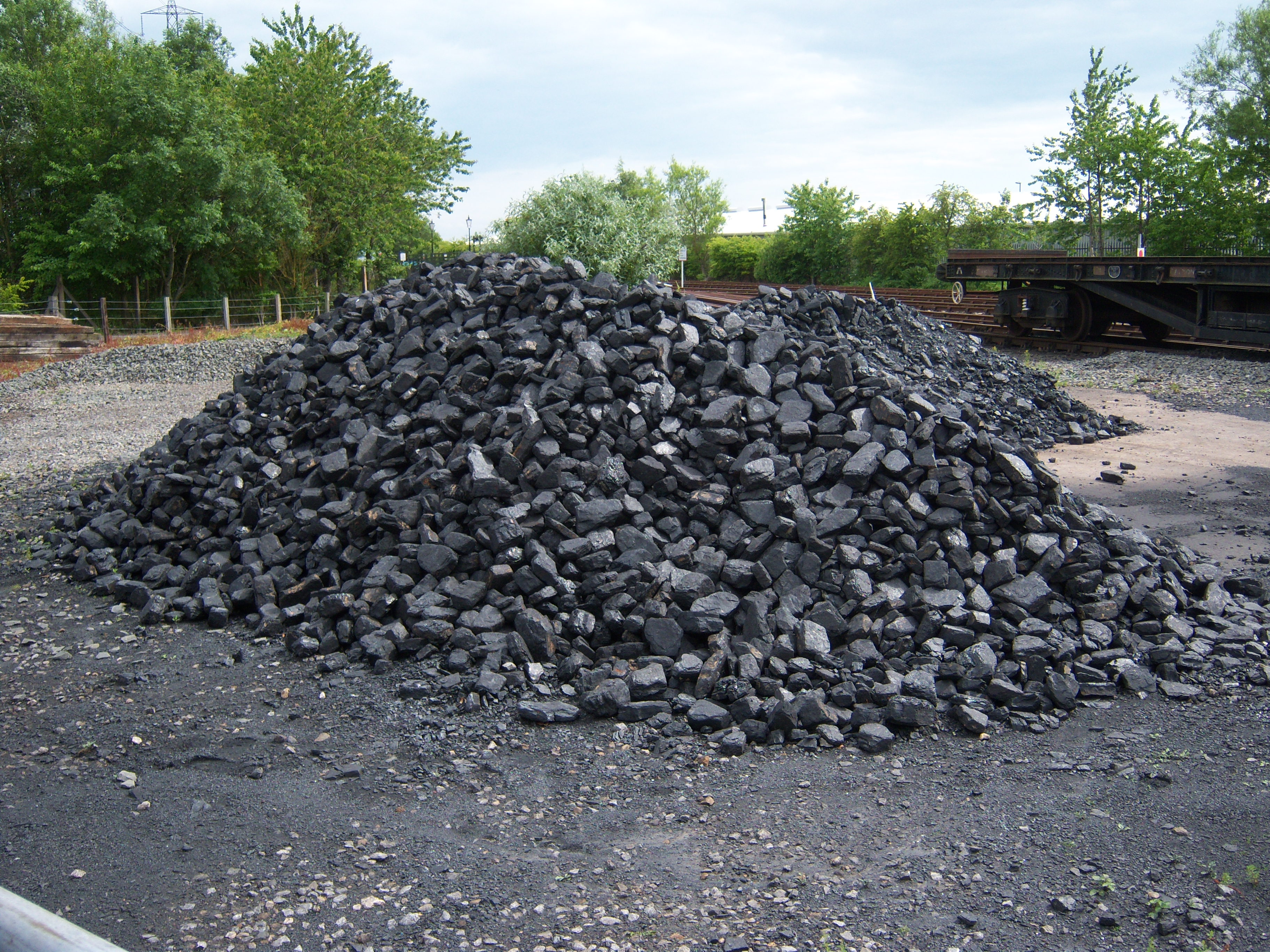 File:Coal pile at the North Tyneside Steam Railway.JPG - Wikimedia ...