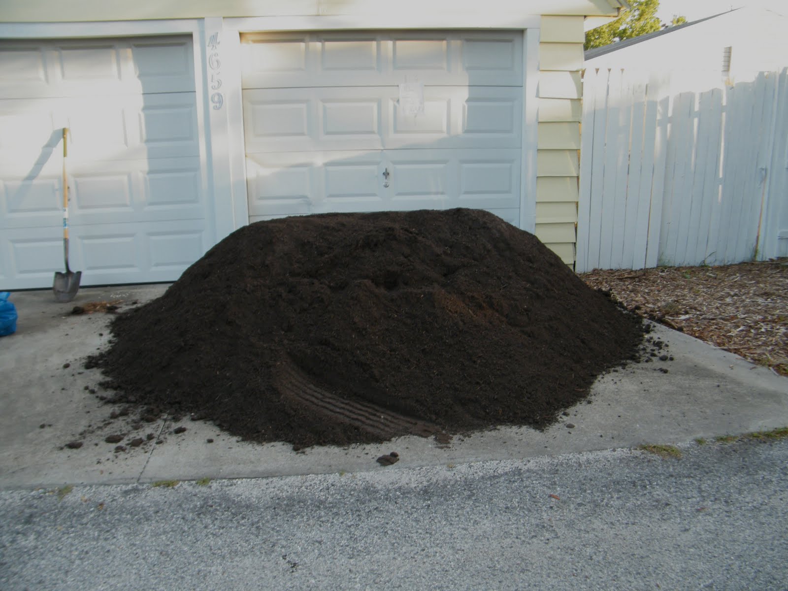 Central Florida garden: My New Pile of Dirt