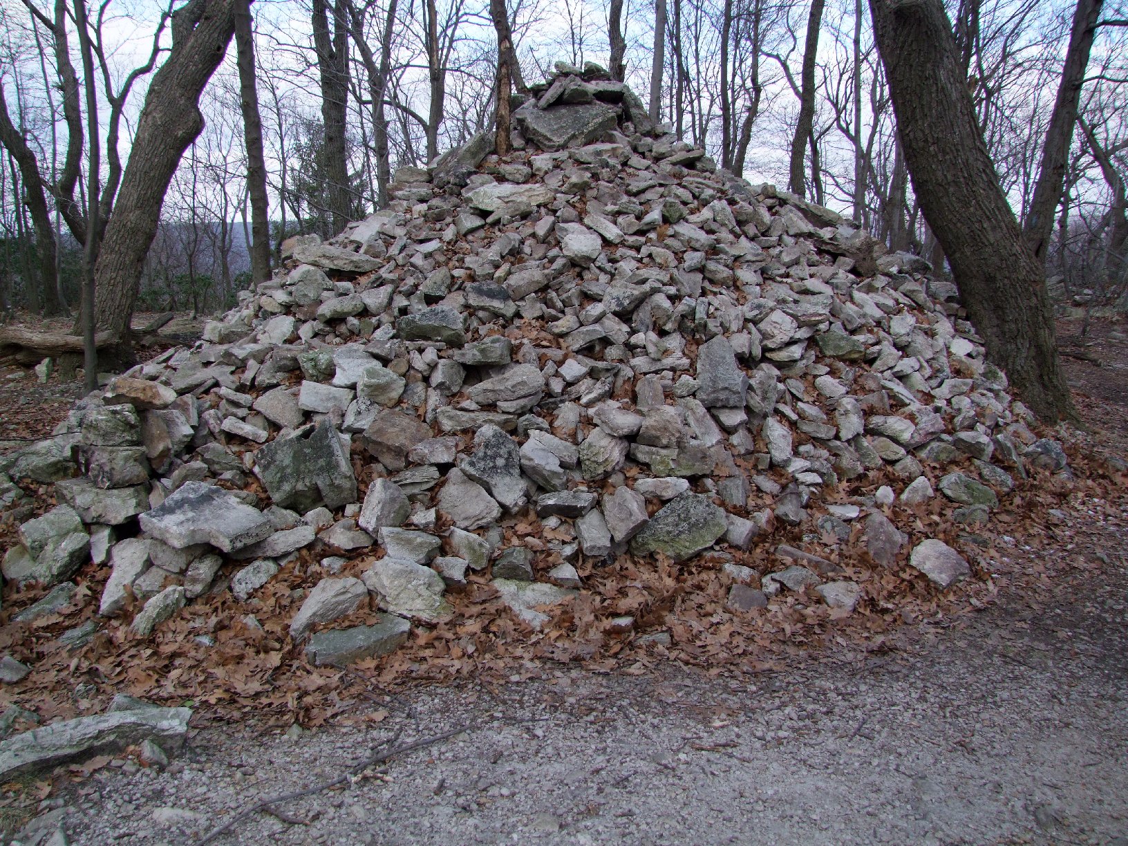 Pile of rocks photo