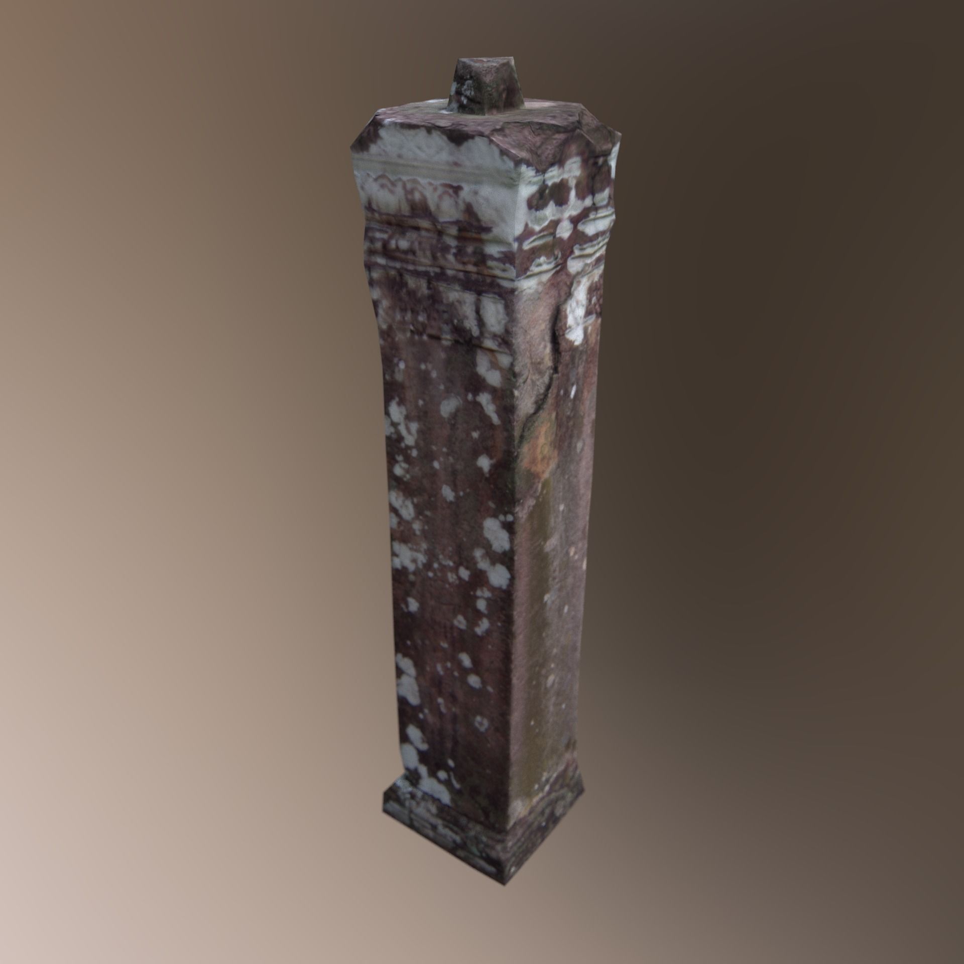 Ancient Pillar 3D asset | CGTrader