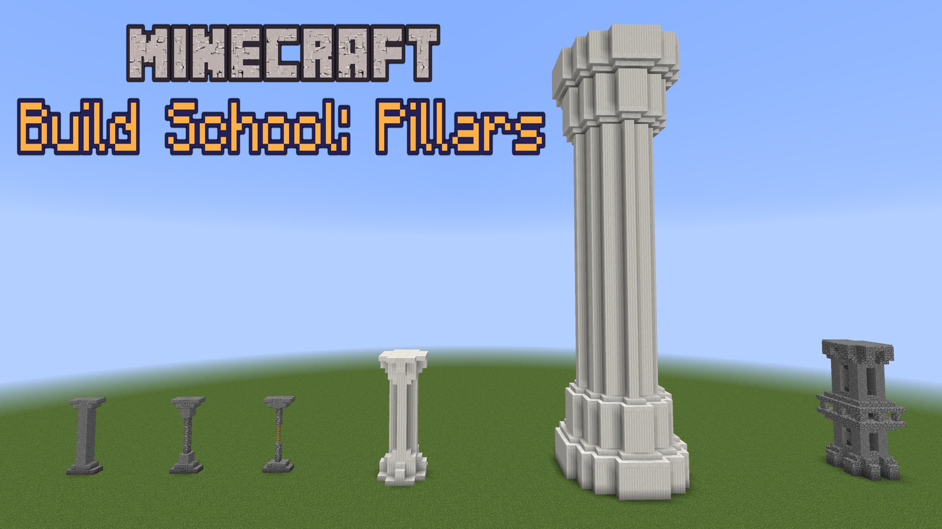 Build School: Pillars! - YouTube