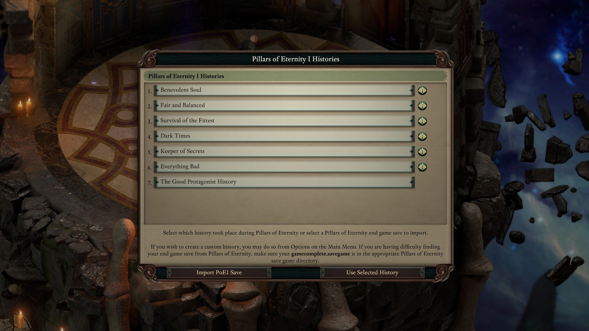 How To Import Your Save File Into Pillars of Eternity 2: Deadfire ...