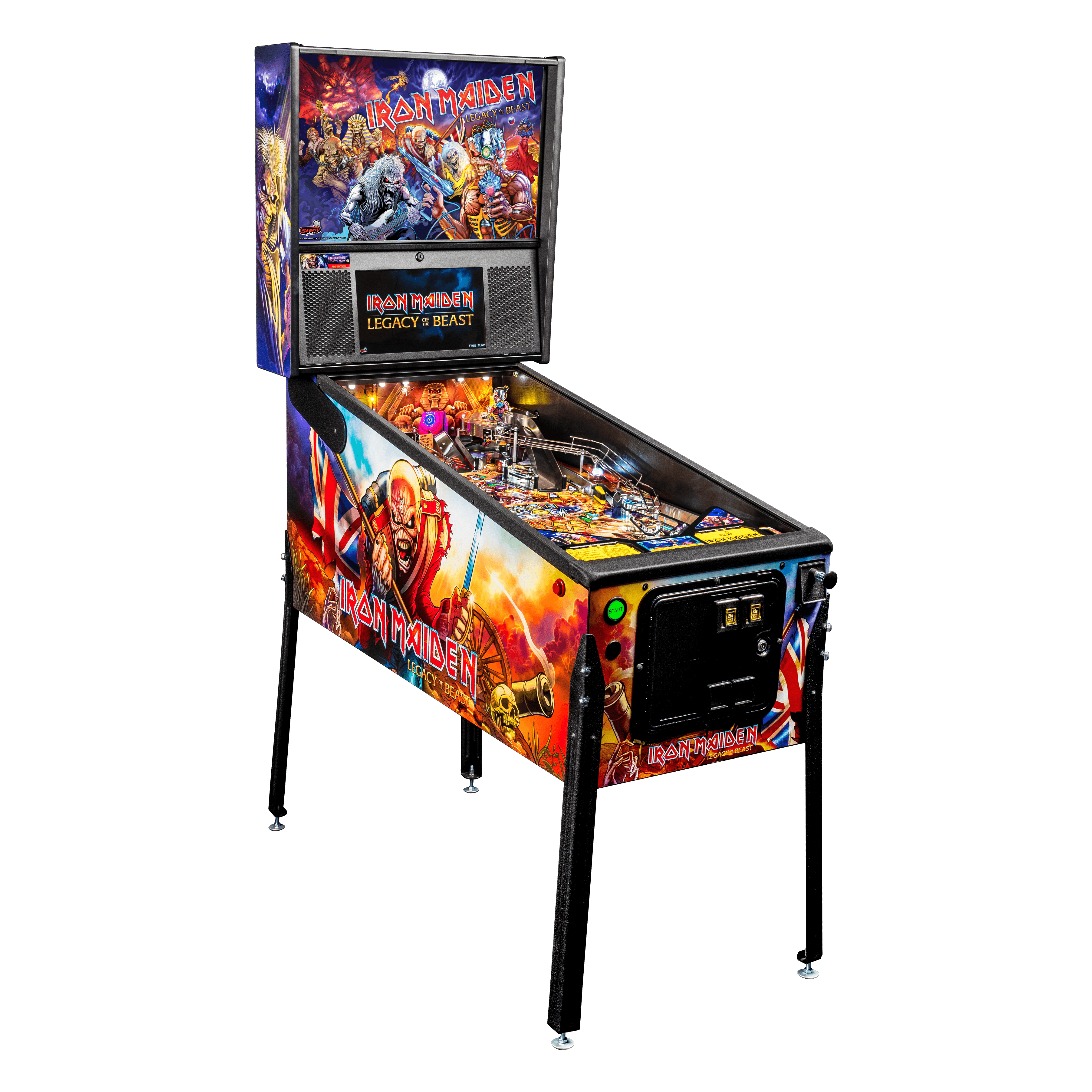 Buy Iron Maiden Pro Pinball Machine by Stern Online at $5699