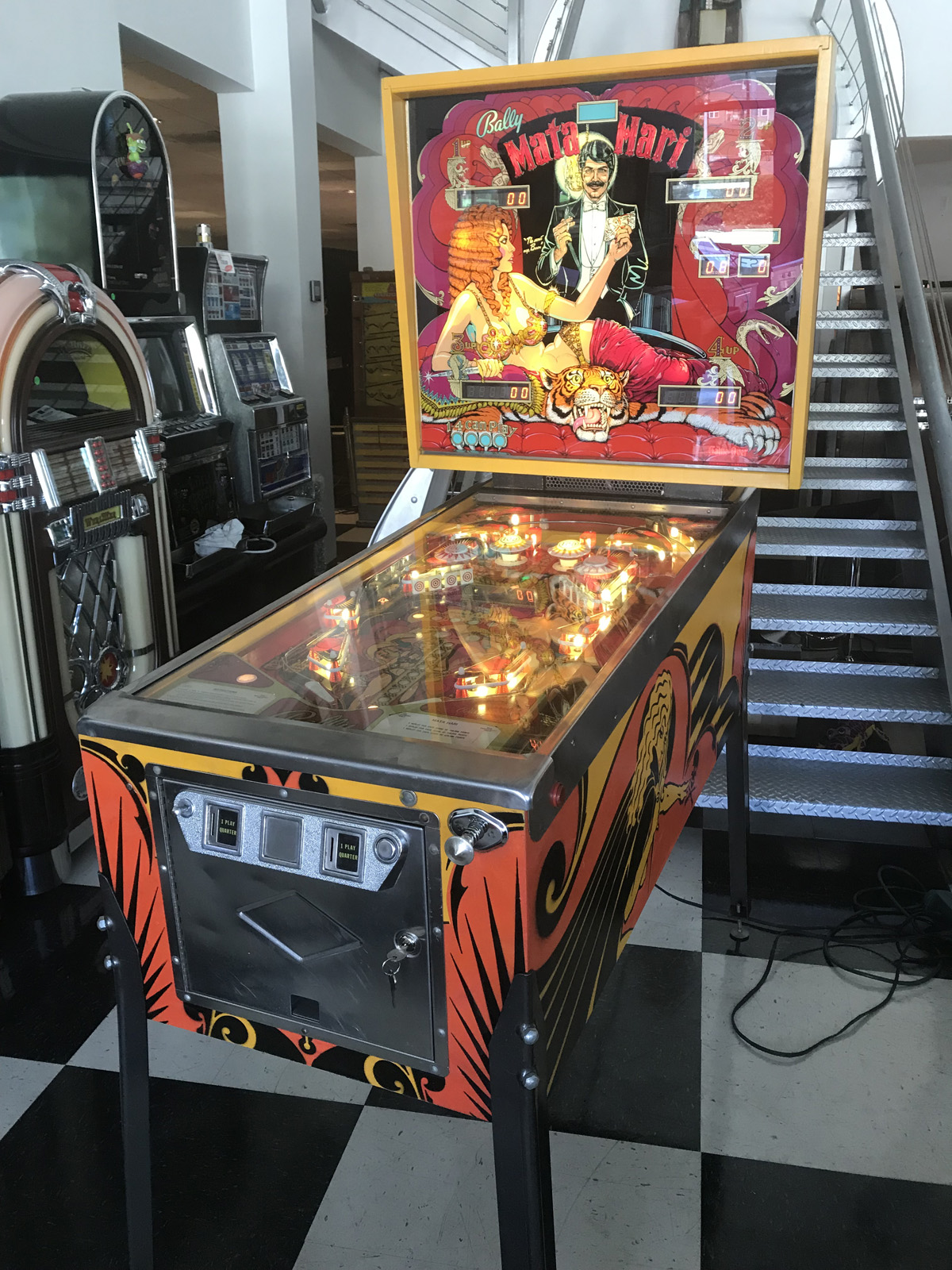 Mata Hari Pinball Machine * | Fun!