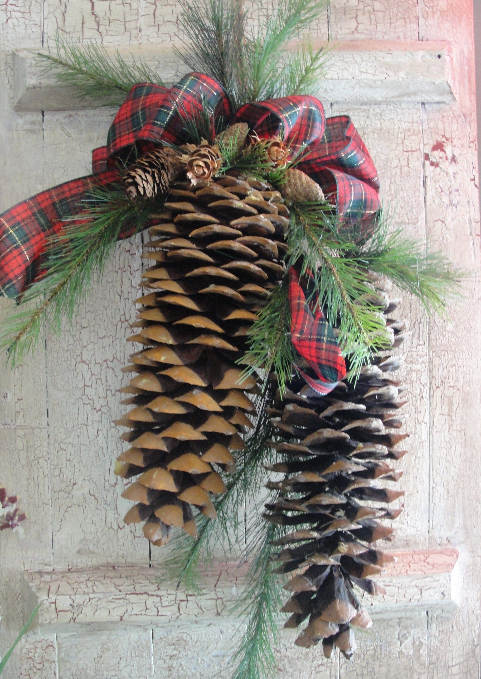 sugar pine cone swag from The Flower Shop | My Shop-The Flower Shop ...