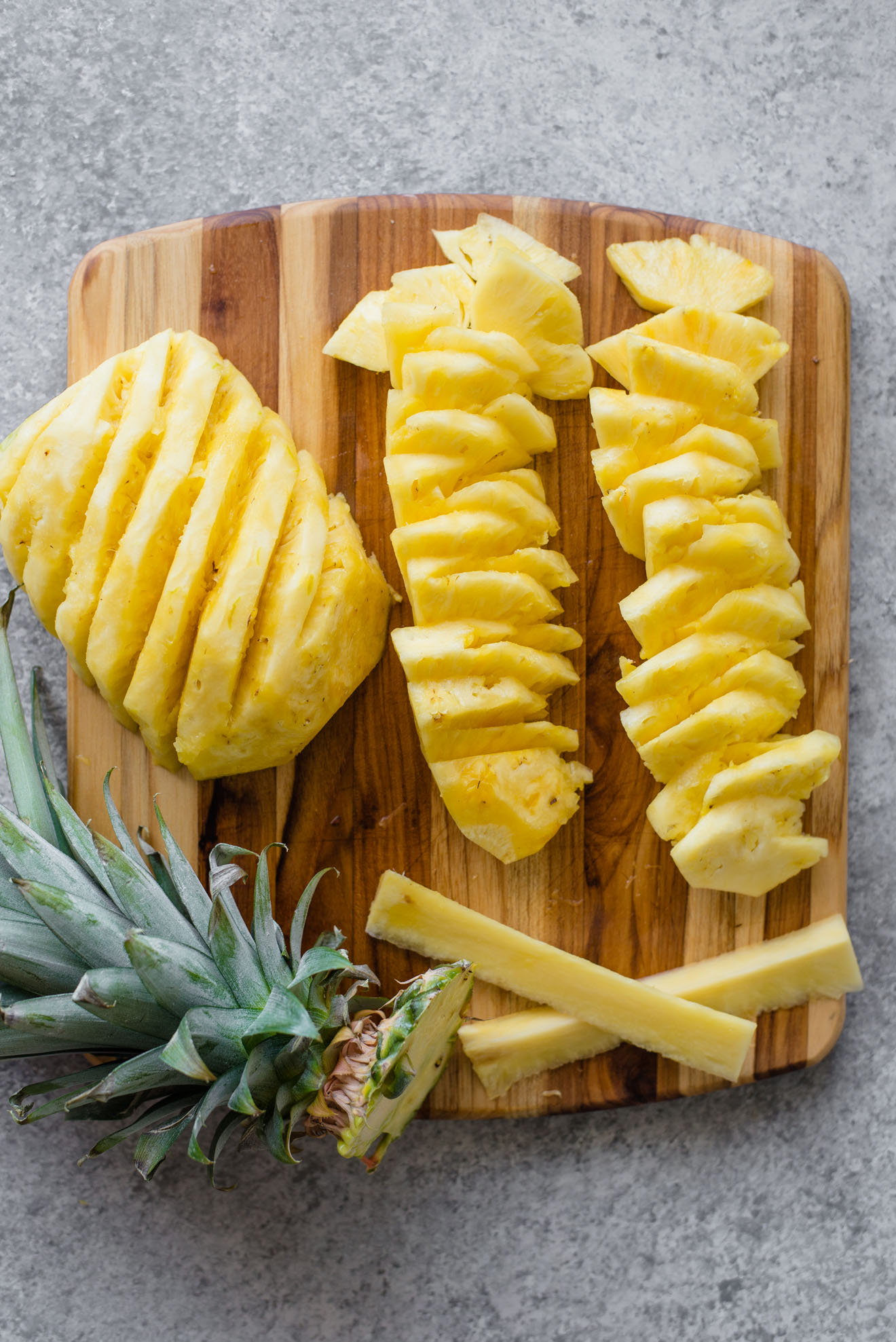 How to Cut a Pineapple | Healthy Nibbles & Bits