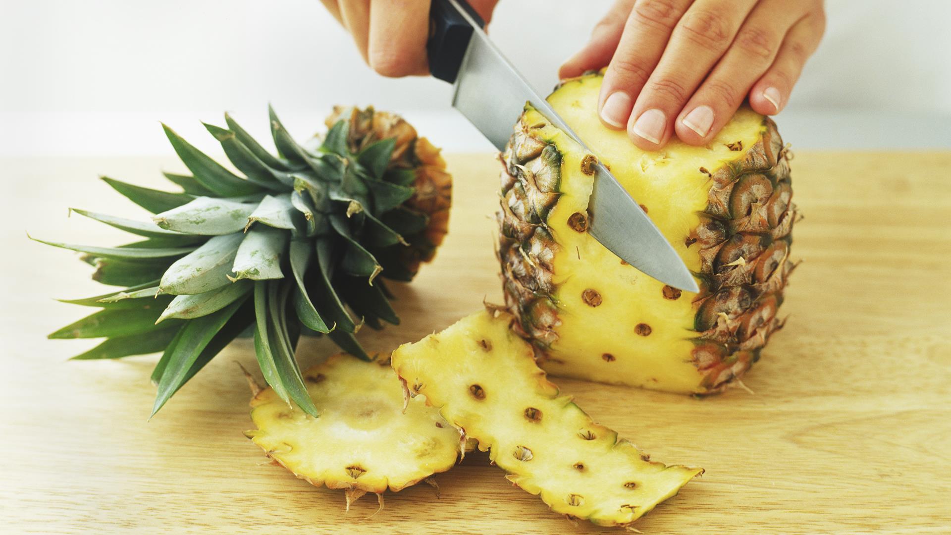 How to Cut a Pineapple (Without Butchering It)