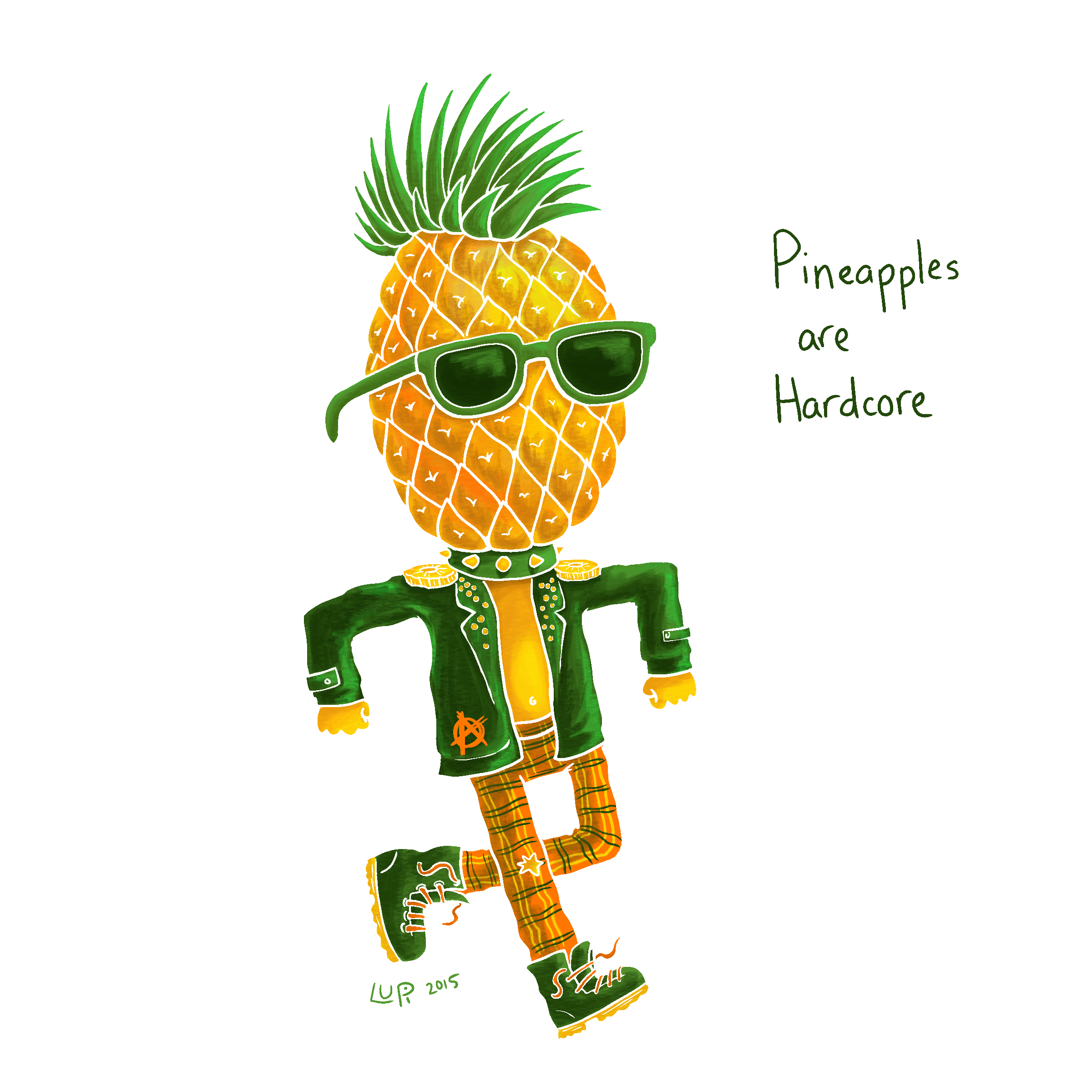 Lupiloops.com | pineapple