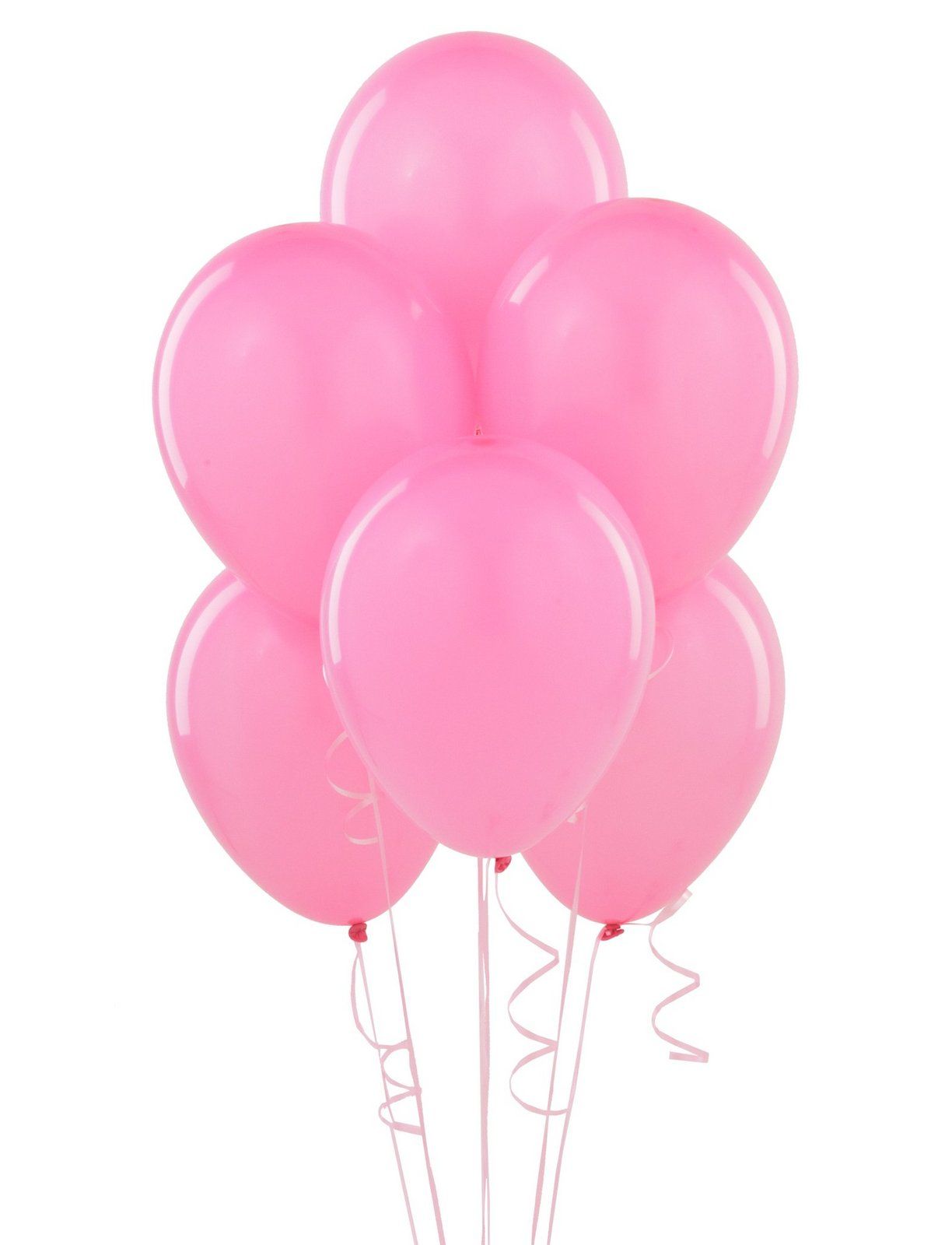 Metallic Light Pink Budget Party Balloons (Pack of 25) | PINK ...